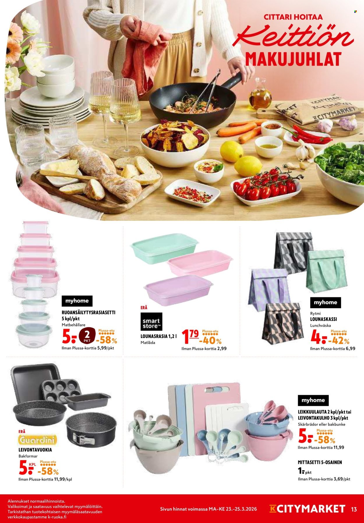 K-CITYMARKET tarjoukset - Alkaen MA 23.3.2026