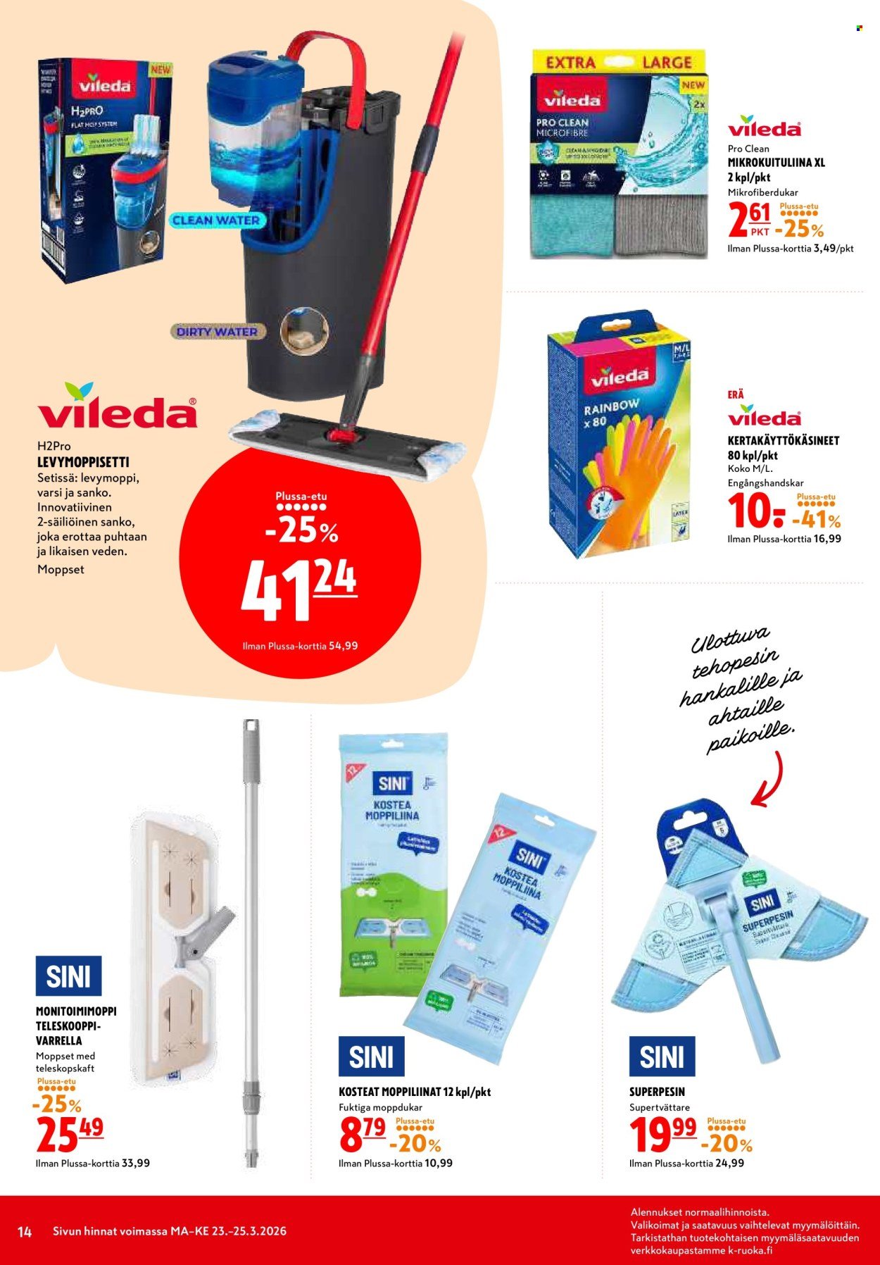 K-CITYMARKET tarjoukset - Alkaen MA 23.3.2026