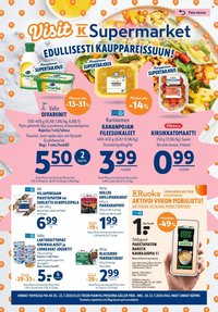 K-SUPERMARKET tarjoukset - Edullisesti kauppareissuun