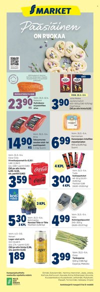 S-MARKET tarjoukset - Ilmoitus