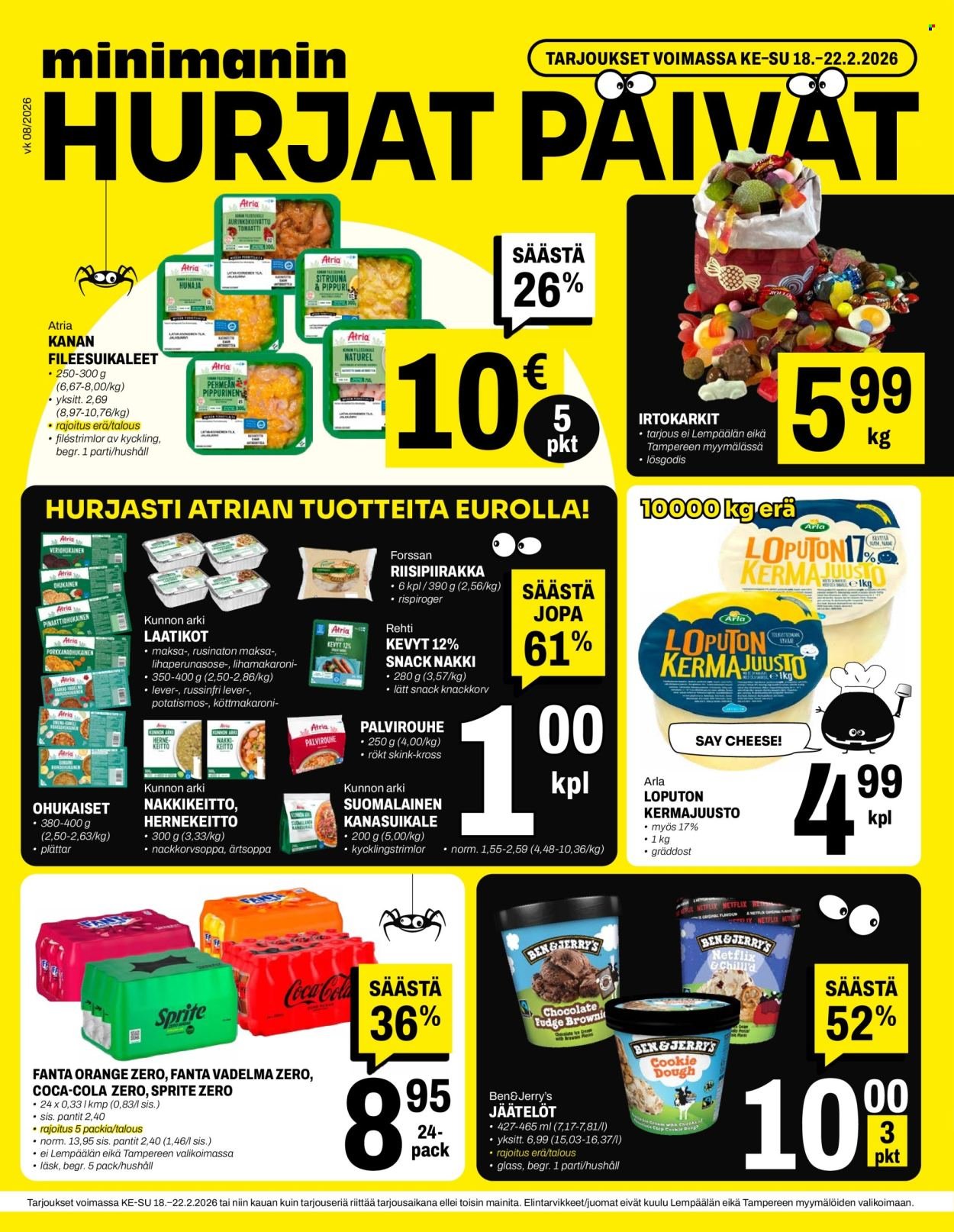 MINIMANI tarjoukset - Alkaen KE 18.2.2026