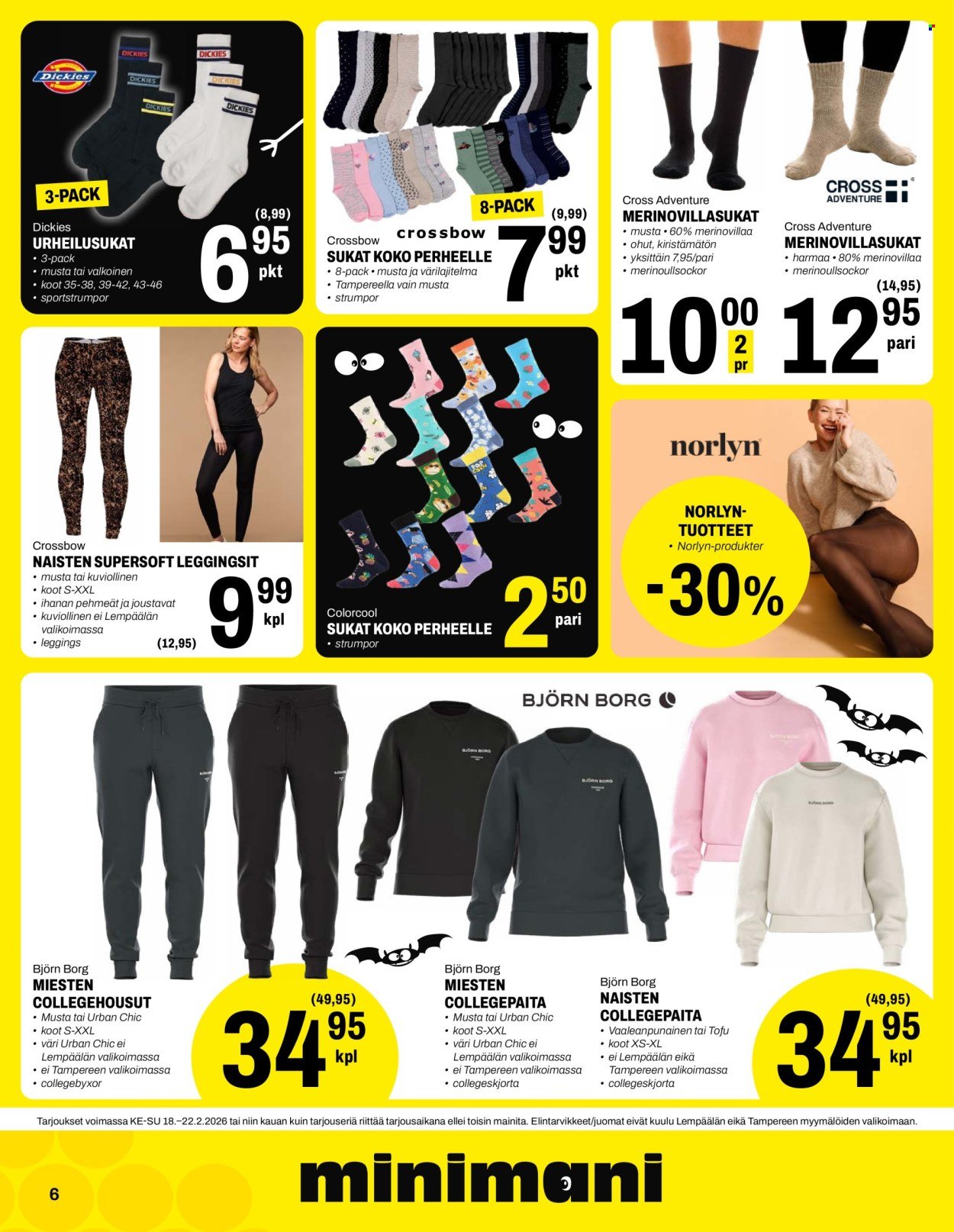 MINIMANI tarjoukset - Alkaen KE 18.2.2026