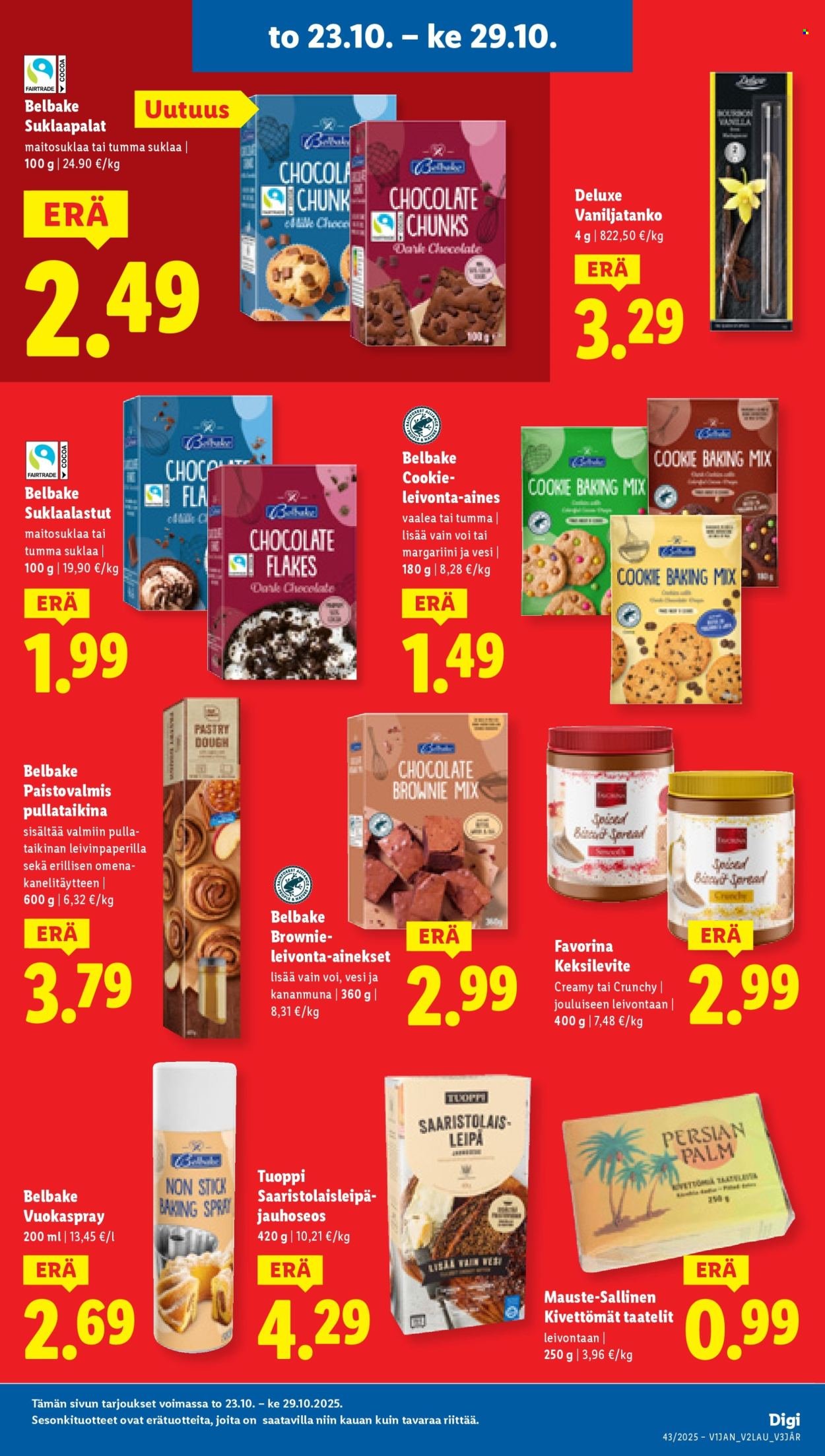 LIDL tarjoukset - Alkaen TO 23.10.2025 (2025-10-23 - 2025-10-29)