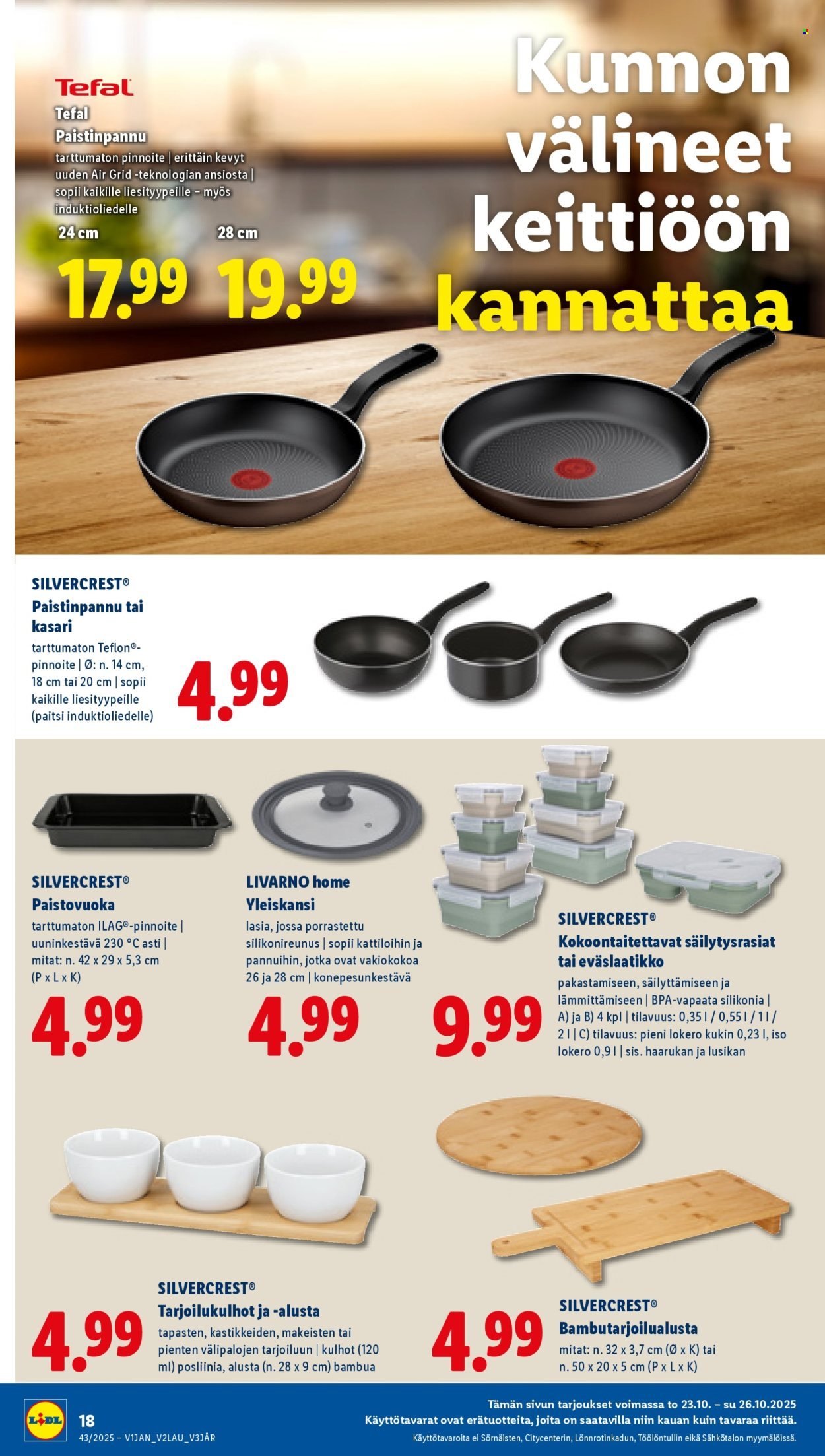 LIDL tarjoukset - Alkaen TO 23.10.2025 (2025-10-23 - 2025-10-29)