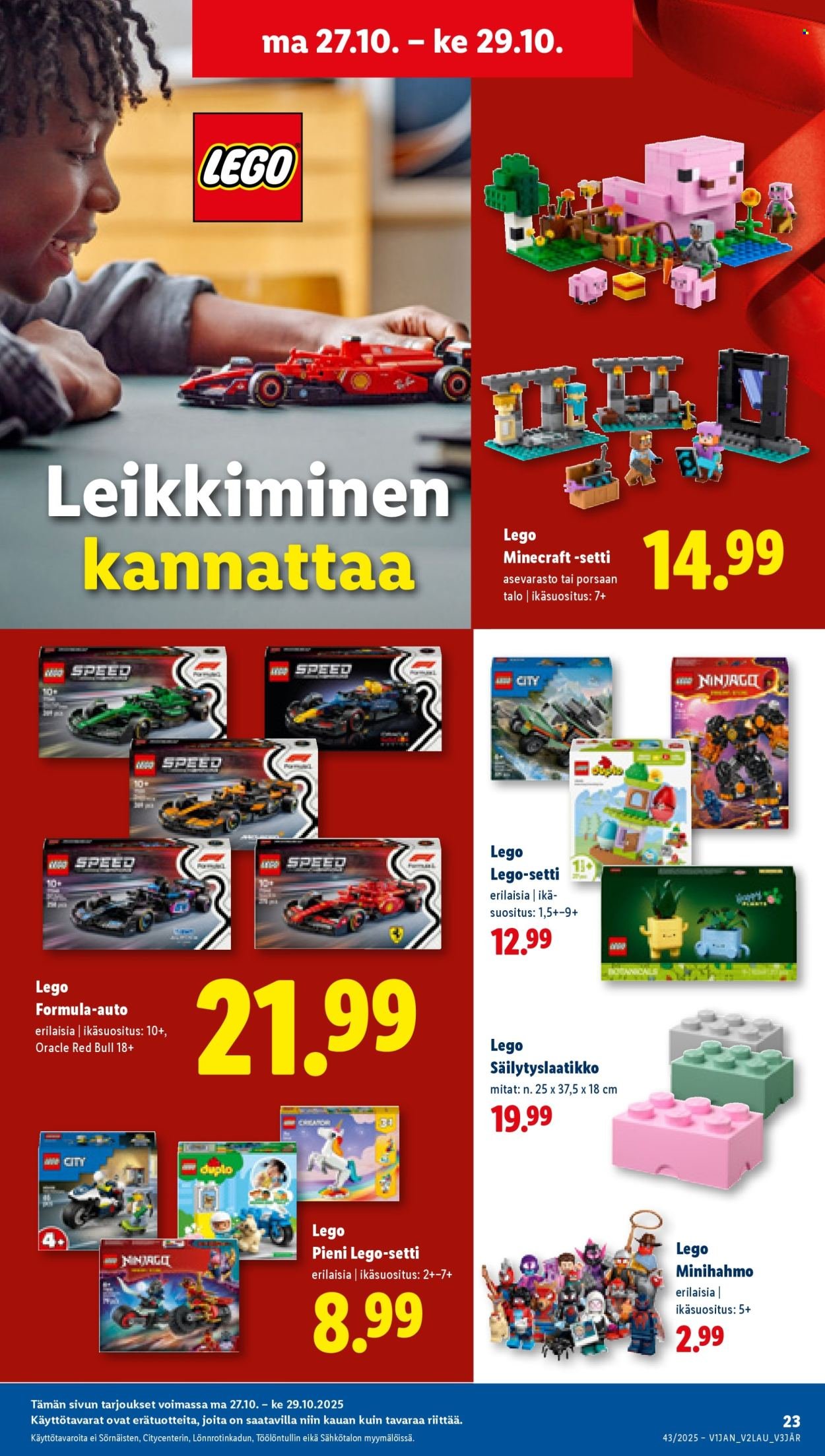 LIDL tarjoukset - Alkaen TO 23.10.2025 (2025-10-23 - 2025-10-29)