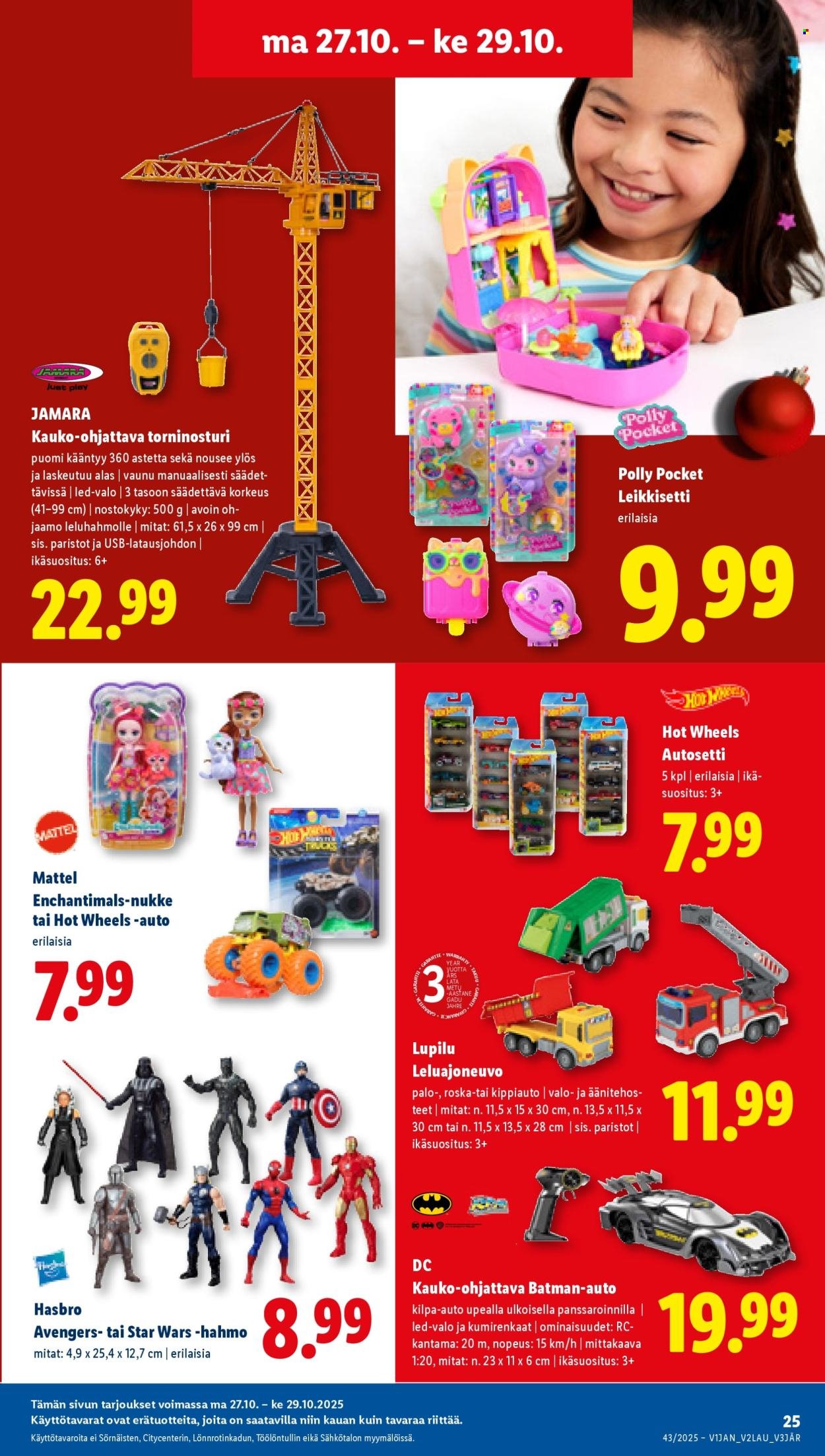 LIDL tarjoukset - Alkaen TO 23.10.2025 (2025-10-23 - 2025-10-29)