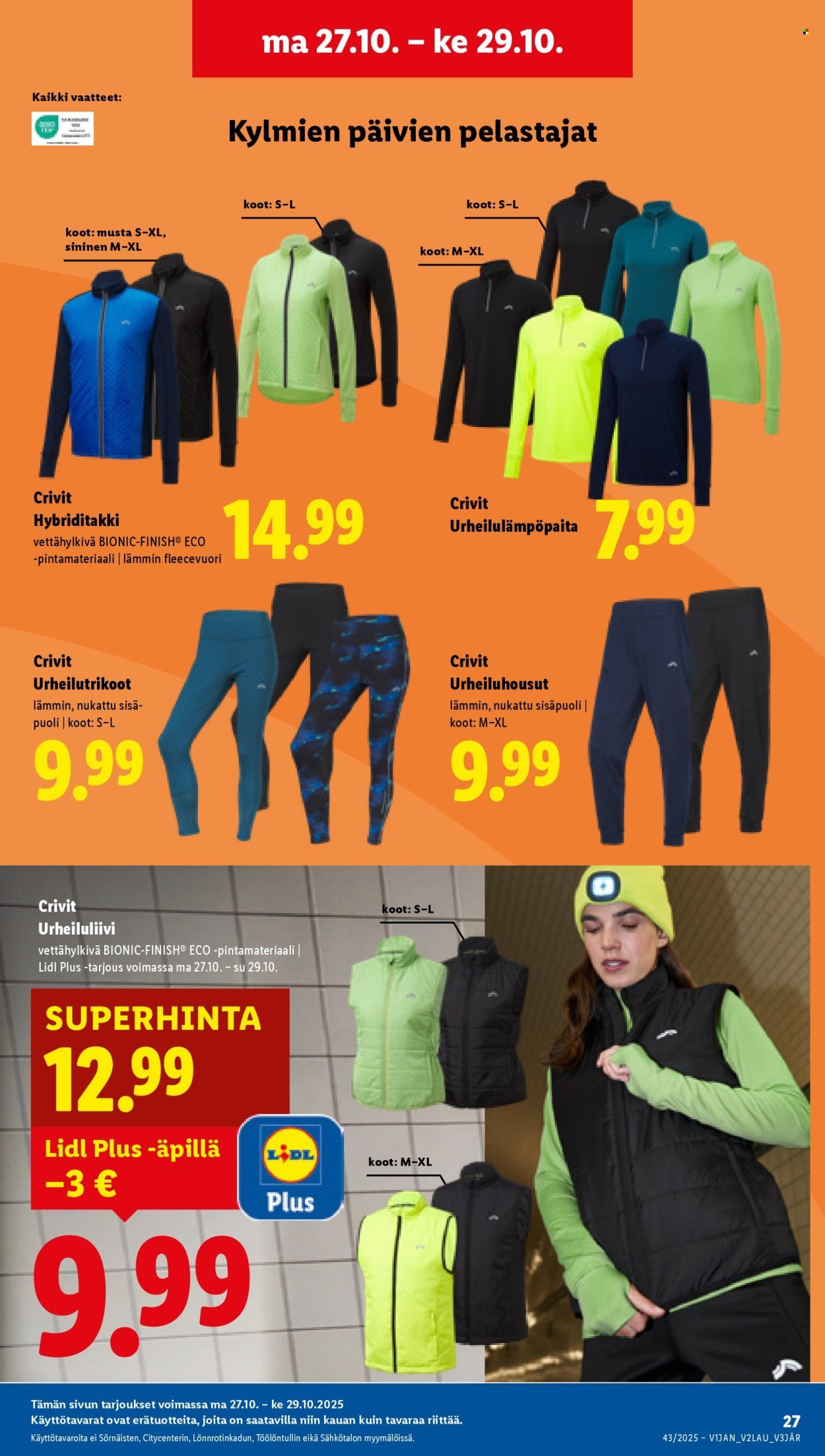 LIDL tarjoukset - Alkaen TO 23.10.2025 (2025-10-23 - 2025-10-29)