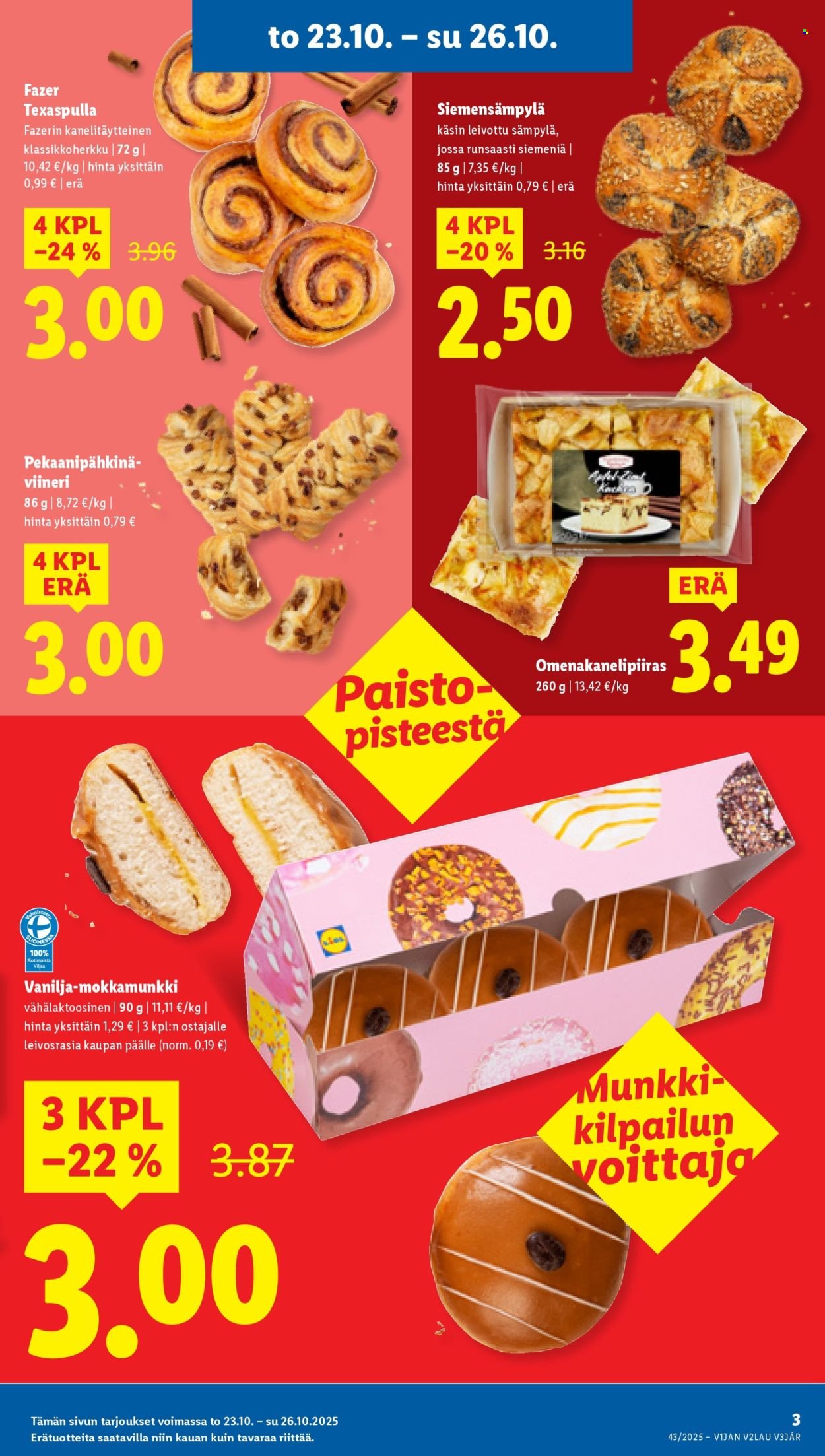 LIDL tarjoukset - Alkaen TO 23.10.2025 (2025-10-23 - 2025-10-29)