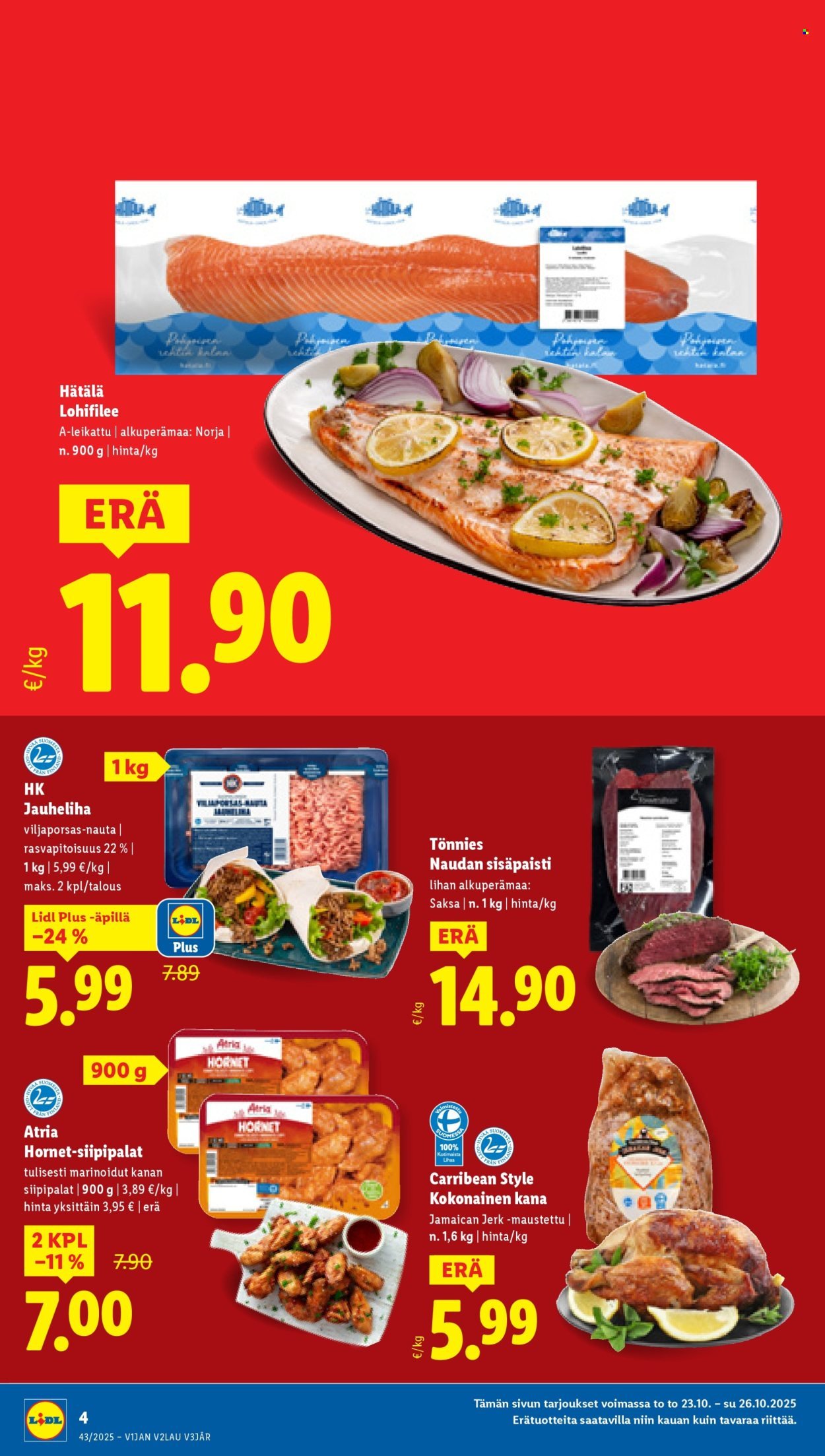 LIDL tarjoukset - Alkaen TO 23.10.2025 (2025-10-23 - 2025-10-29)
