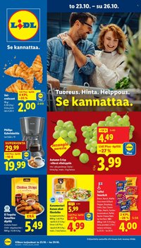 LIDL tarjoukset - Alkaen TO 23.10.2025 (2025-10-23 - 2025-10-29)