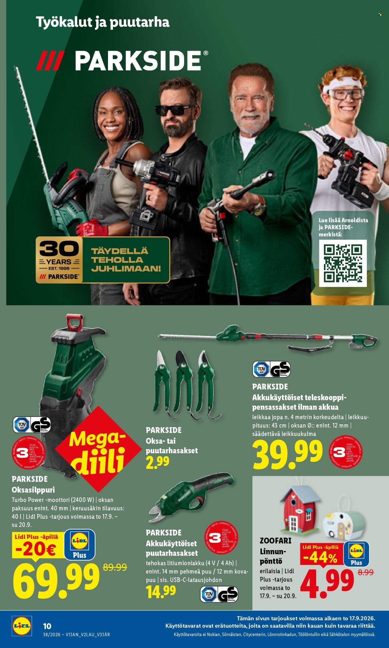 LIDL tarjoukset - Alkaen TO 17.9.2026