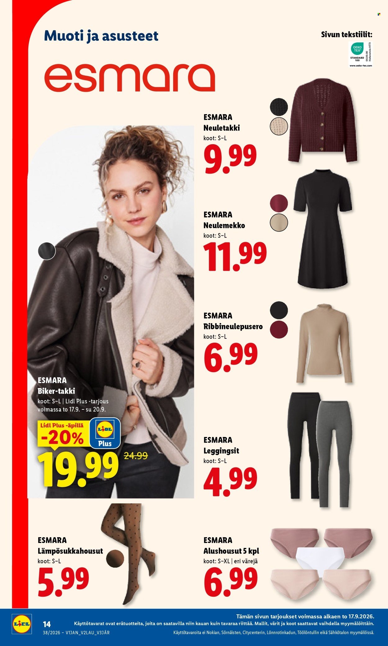 LIDL tarjoukset - Alkaen TO 17.9.2026