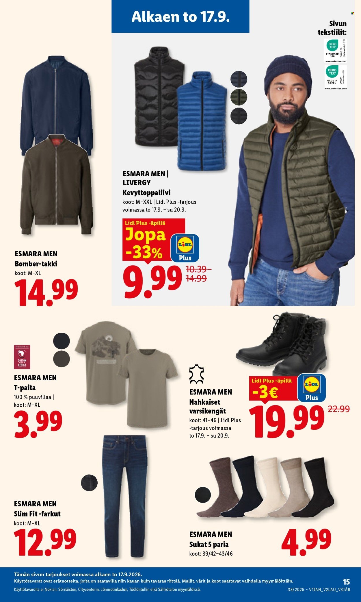 LIDL tarjoukset - Alkaen TO 17.9.2026