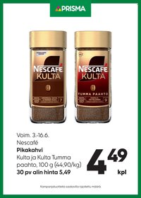 PRISMA tarjoukset - Alkaen KE 3.6.2026