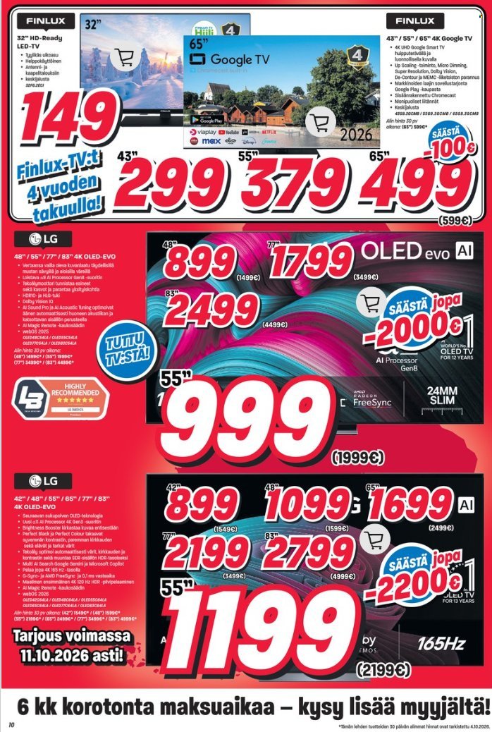 VEIKON KONE tarjoukset - Alkaen MA 5.10.2026