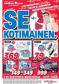 VEIKON KONE tarjoukset - Alkaen MA 5.10.2026
