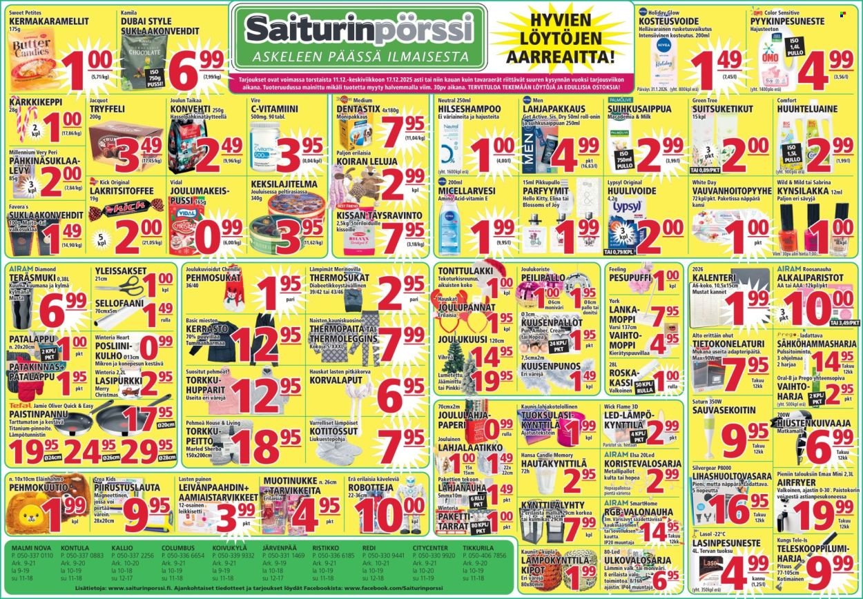 SAITURINPÖRSSI tarjoukset - Alkaen TO 11.12.2025