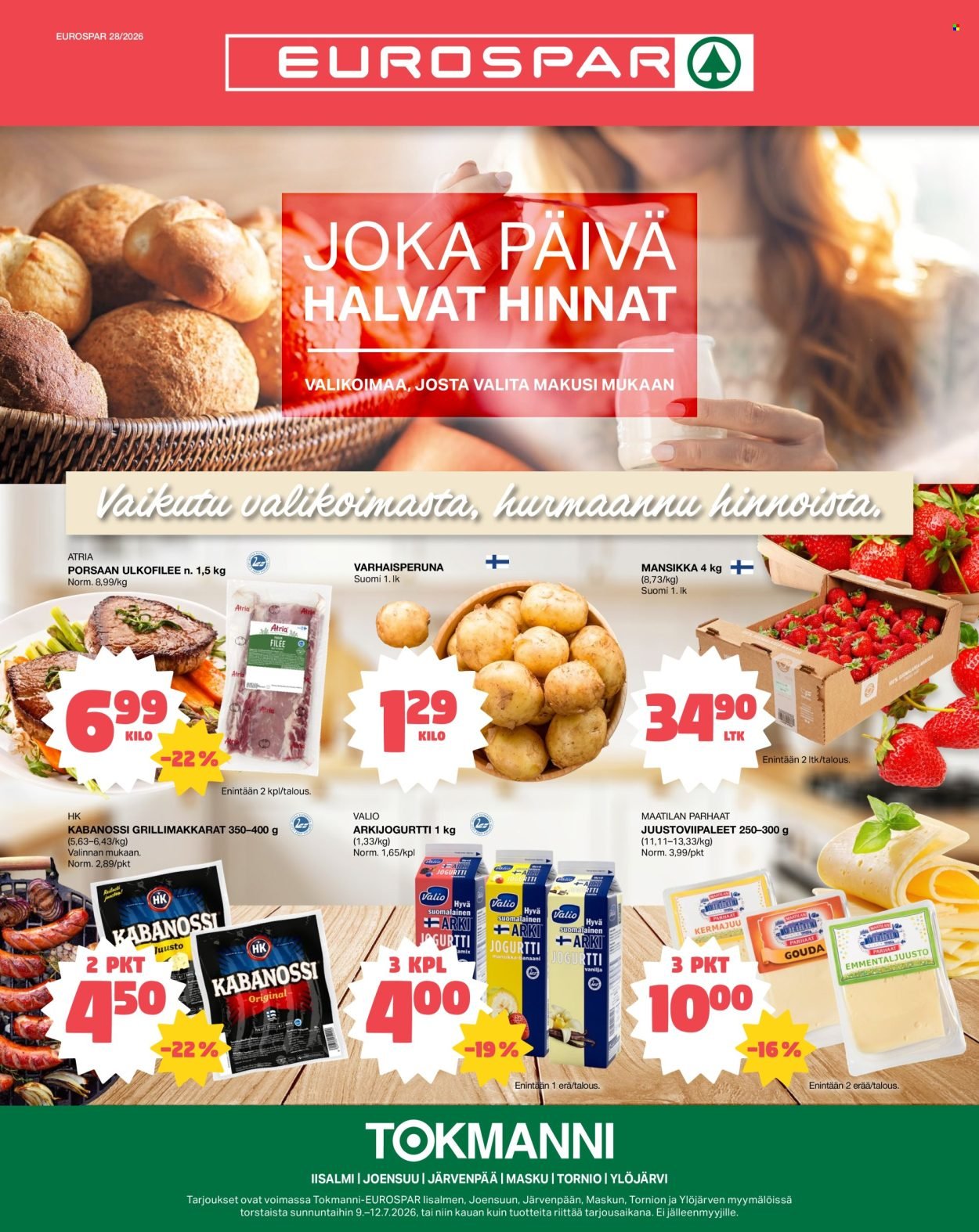 TOKMANNI tarjoukset - EUROSPAR