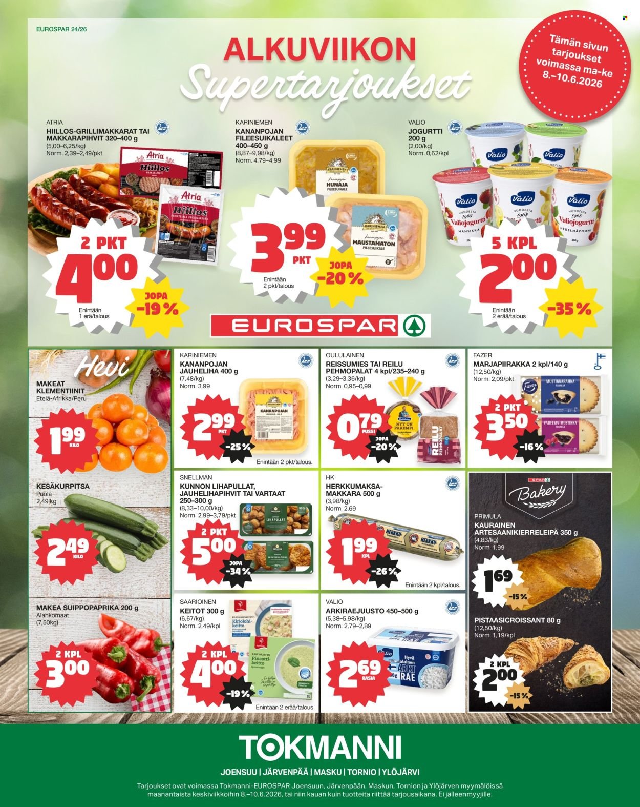 TOKMANNI tarjoukset - EUROSPAR