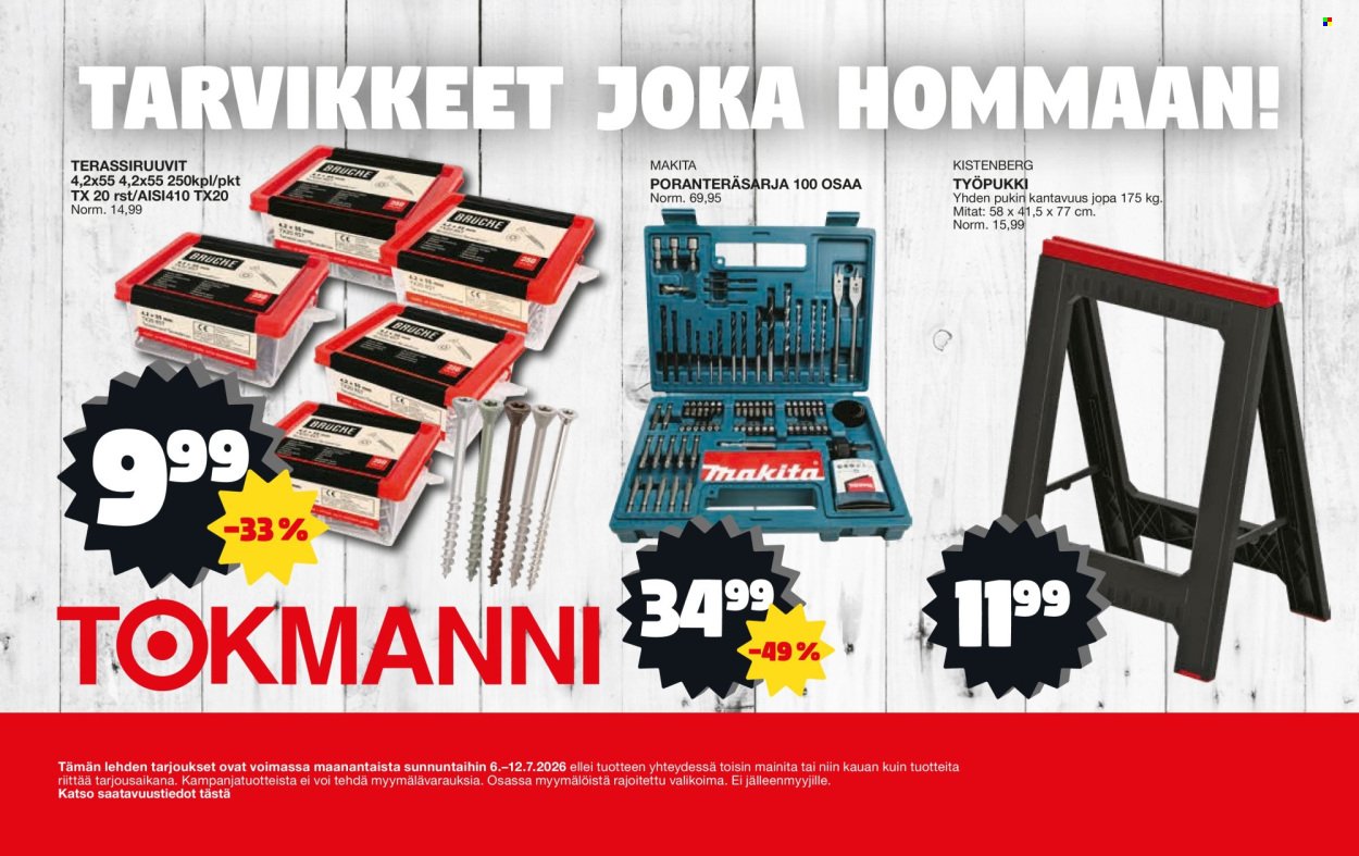 TOKMANNI tarjoukset - Erikoisliite