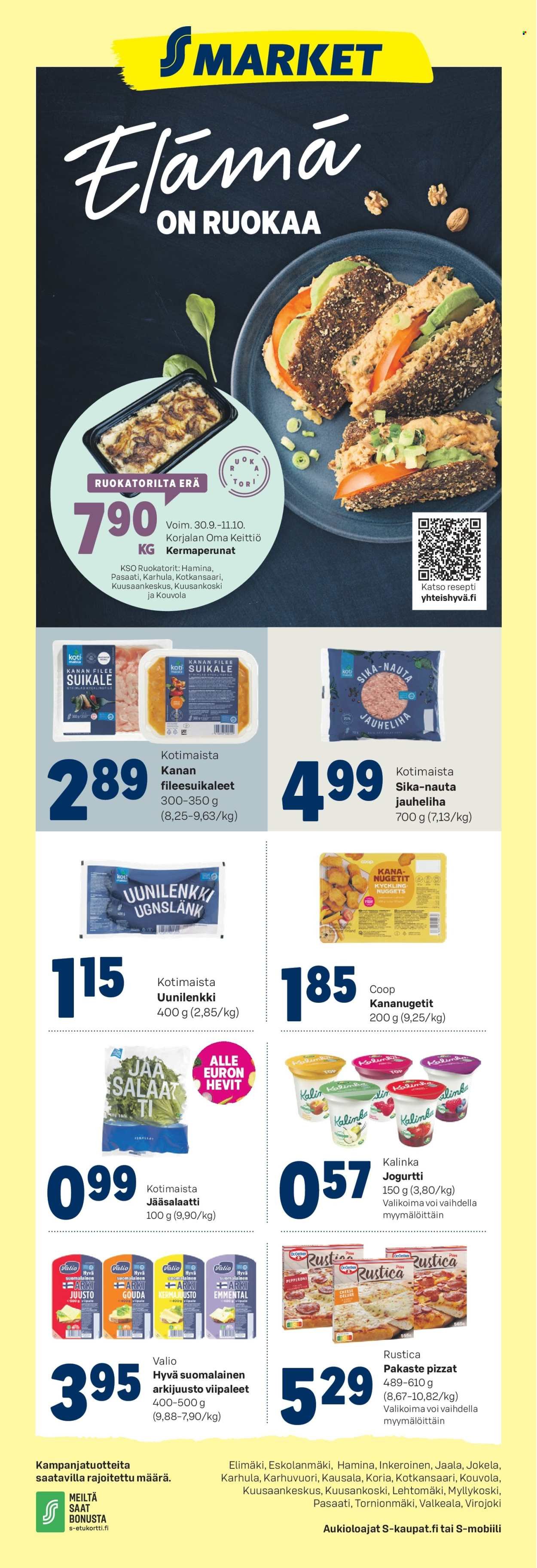 S-MARKET tarjoukset - Ilmoitus