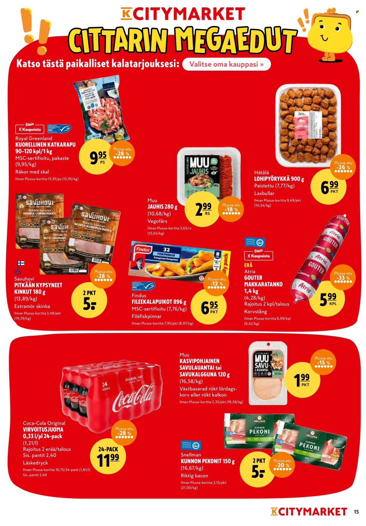 K-CITYMARKET tarjoukset - Alkaen TO 11.9.2025 (2025-09-11 - 2025-09-21)