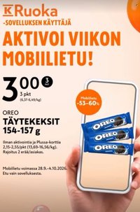 K-MARKET tarjoukset - Alkaen MA 28.9.2026