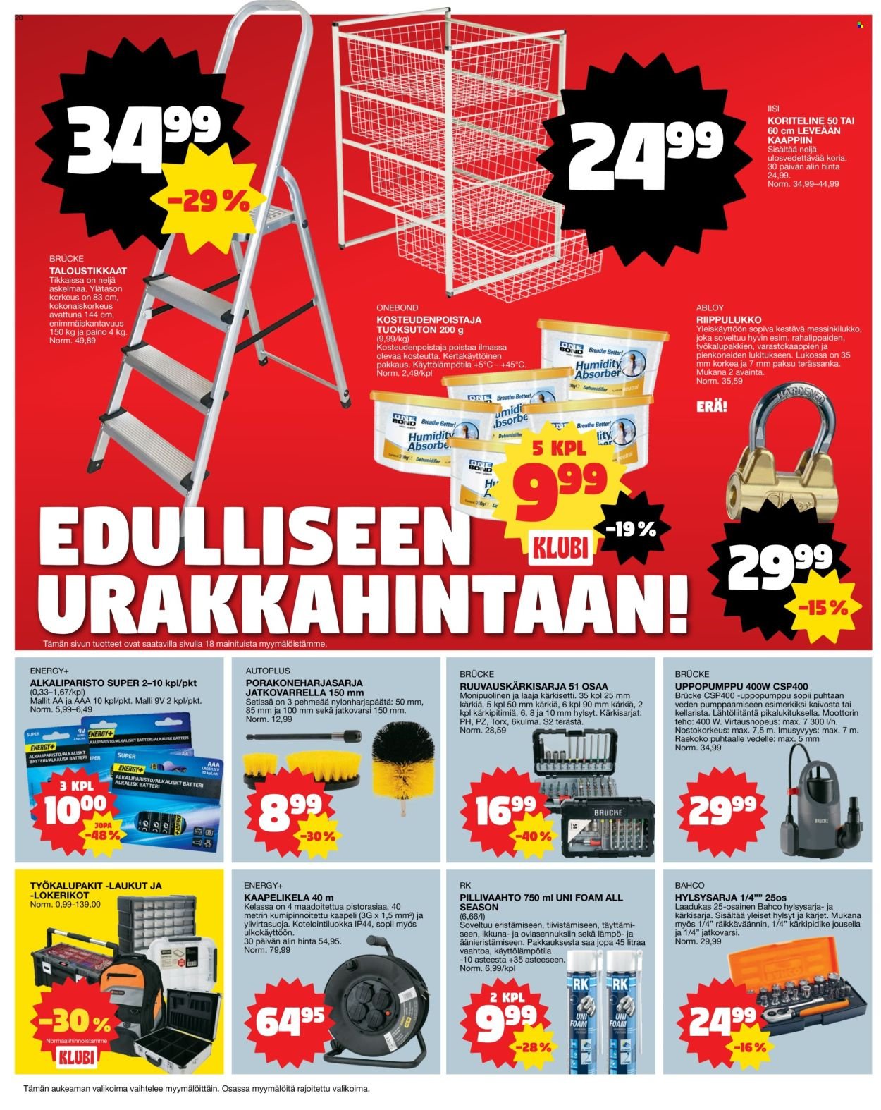 TOKMANNI tarjoukset - Tarjoussanomat Etel-Suomi