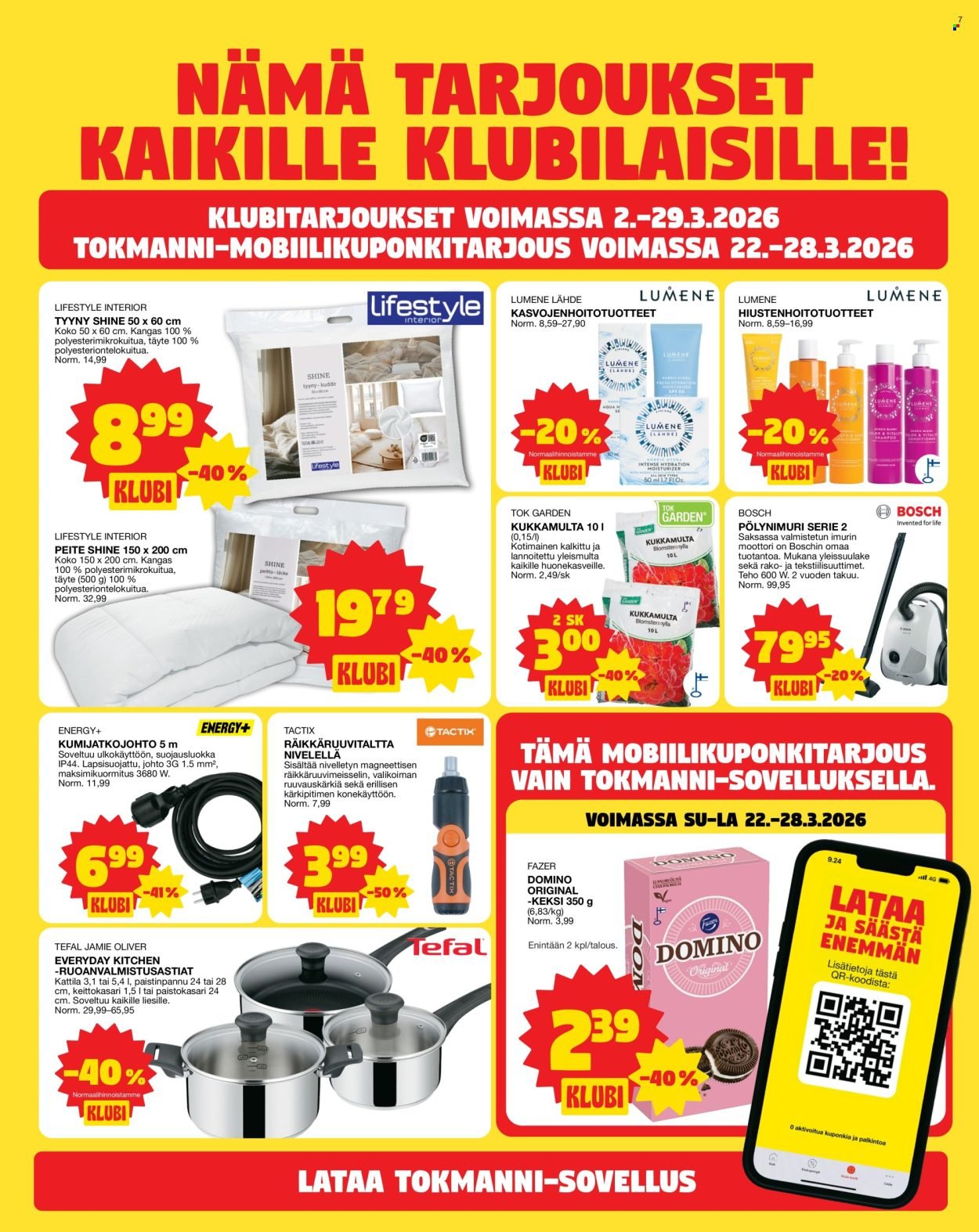 TOKMANNI tarjoukset - Tarjoussanomat Etel-Suomi