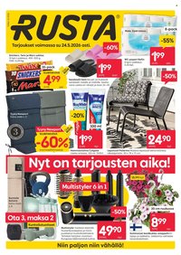 RUSTA tarjoukset - Alkaen MA 18.5.2026