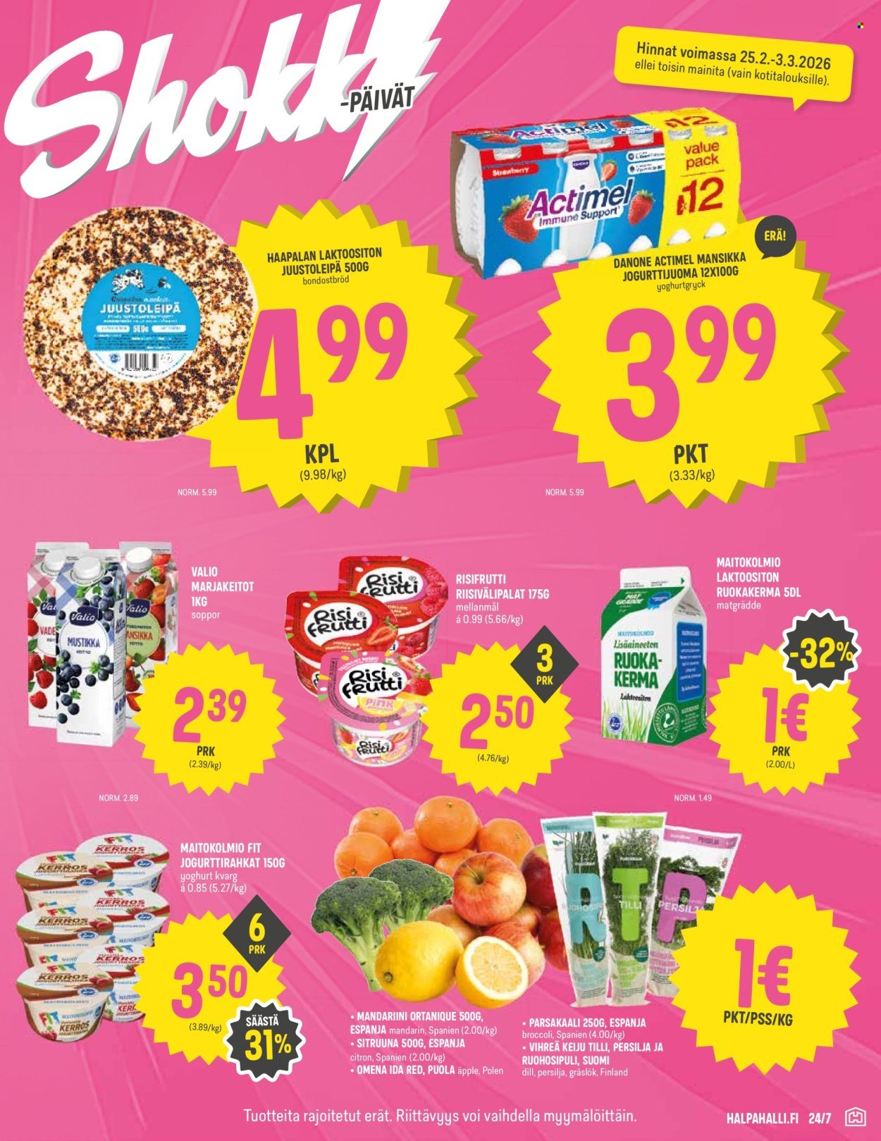 HALPAHALLI tarjoukset - Uusin tarjouslehtemme