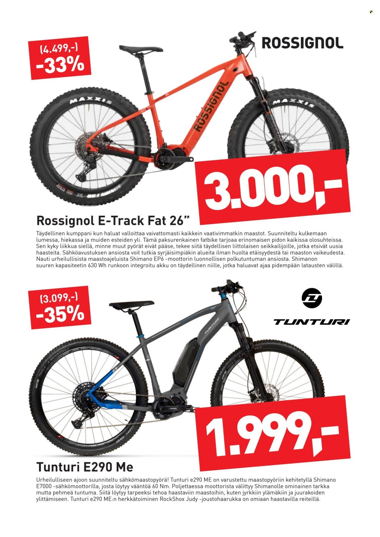 INTERSPORT tarjoukset - Pyöräpoistot Intersport Seinäjoelta!