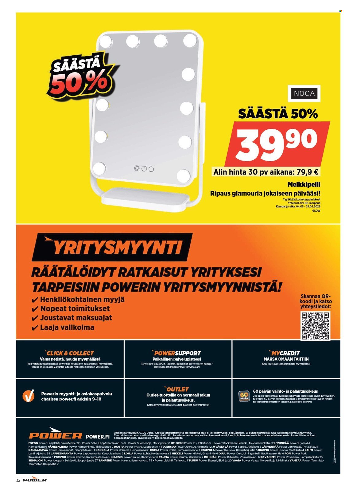 POWER tarjoukset - Toukokuu 2026