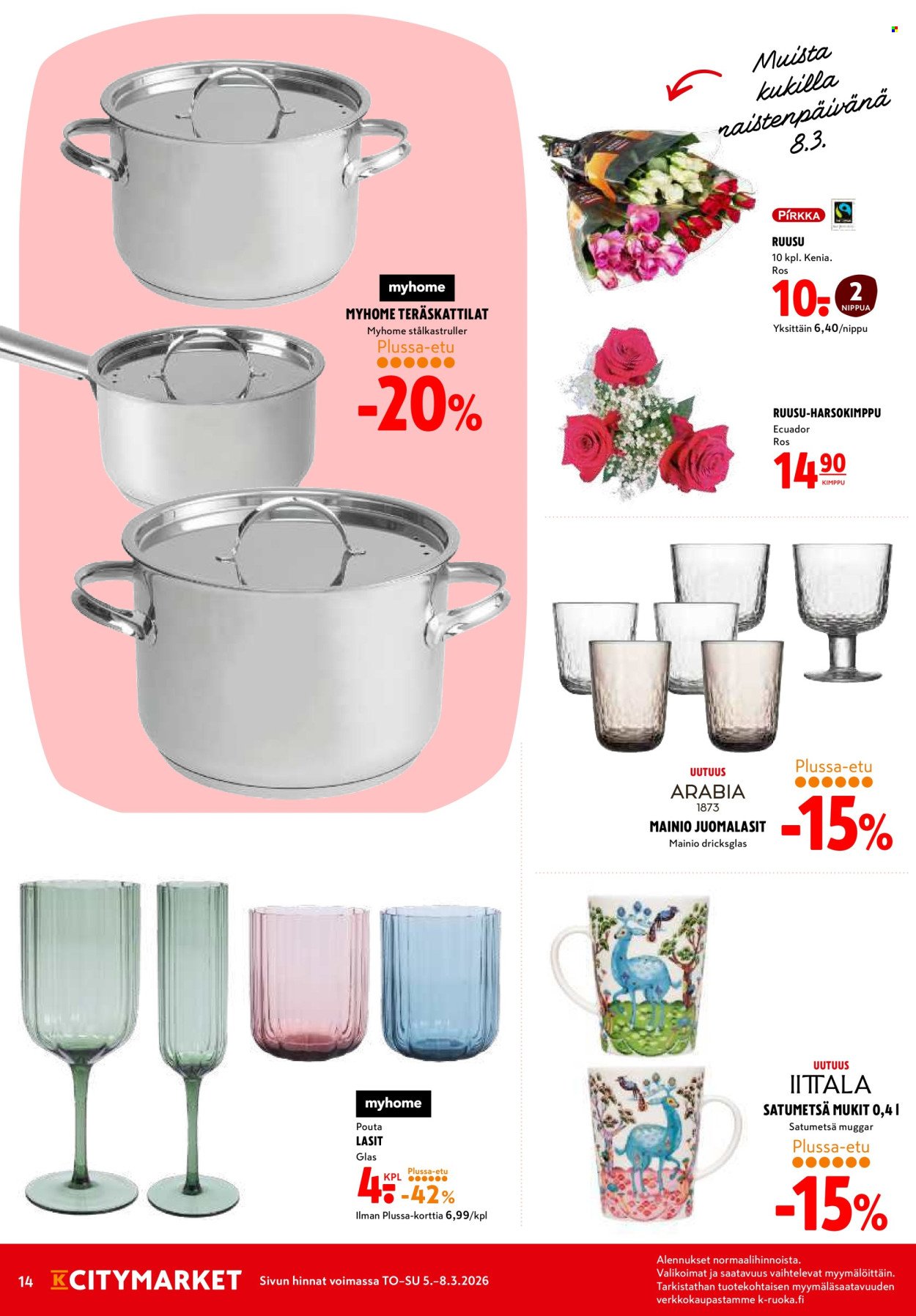 K-CITYMARKET tarjoukset - Alkaen TO 5.3.2026