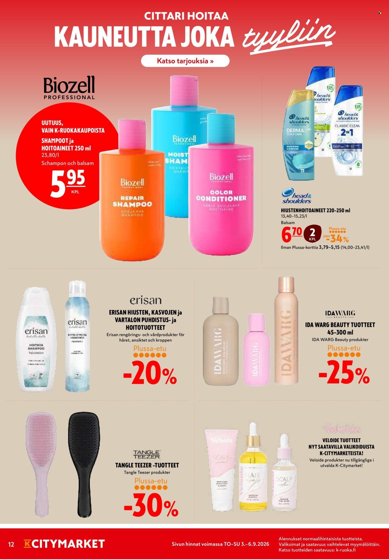 K-CITYMARKET tarjoukset - Alkaen TO 3.9.2026