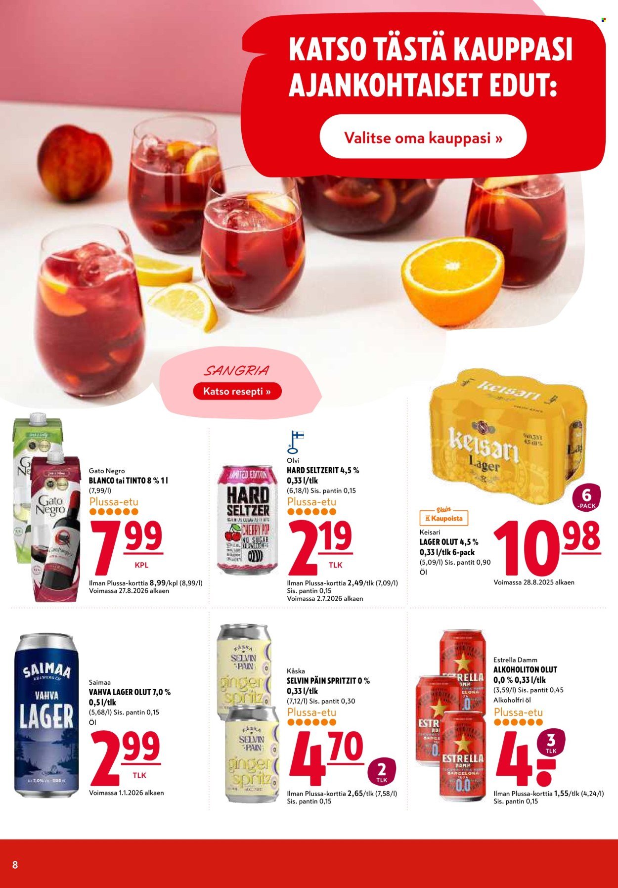 K-CITYMARKET tarjoukset - Alkaen TO 3.9.2026