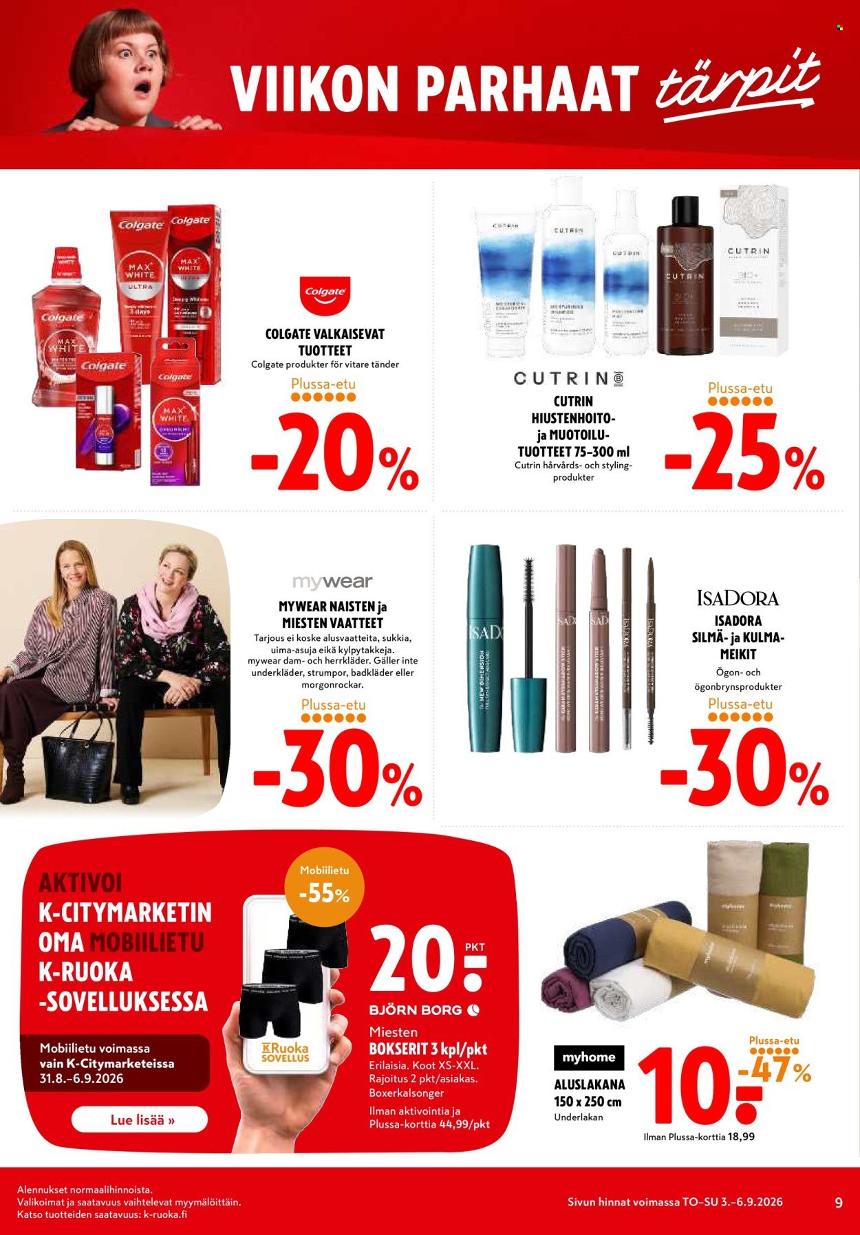 K-CITYMARKET tarjoukset - Alkaen TO 3.9.2026