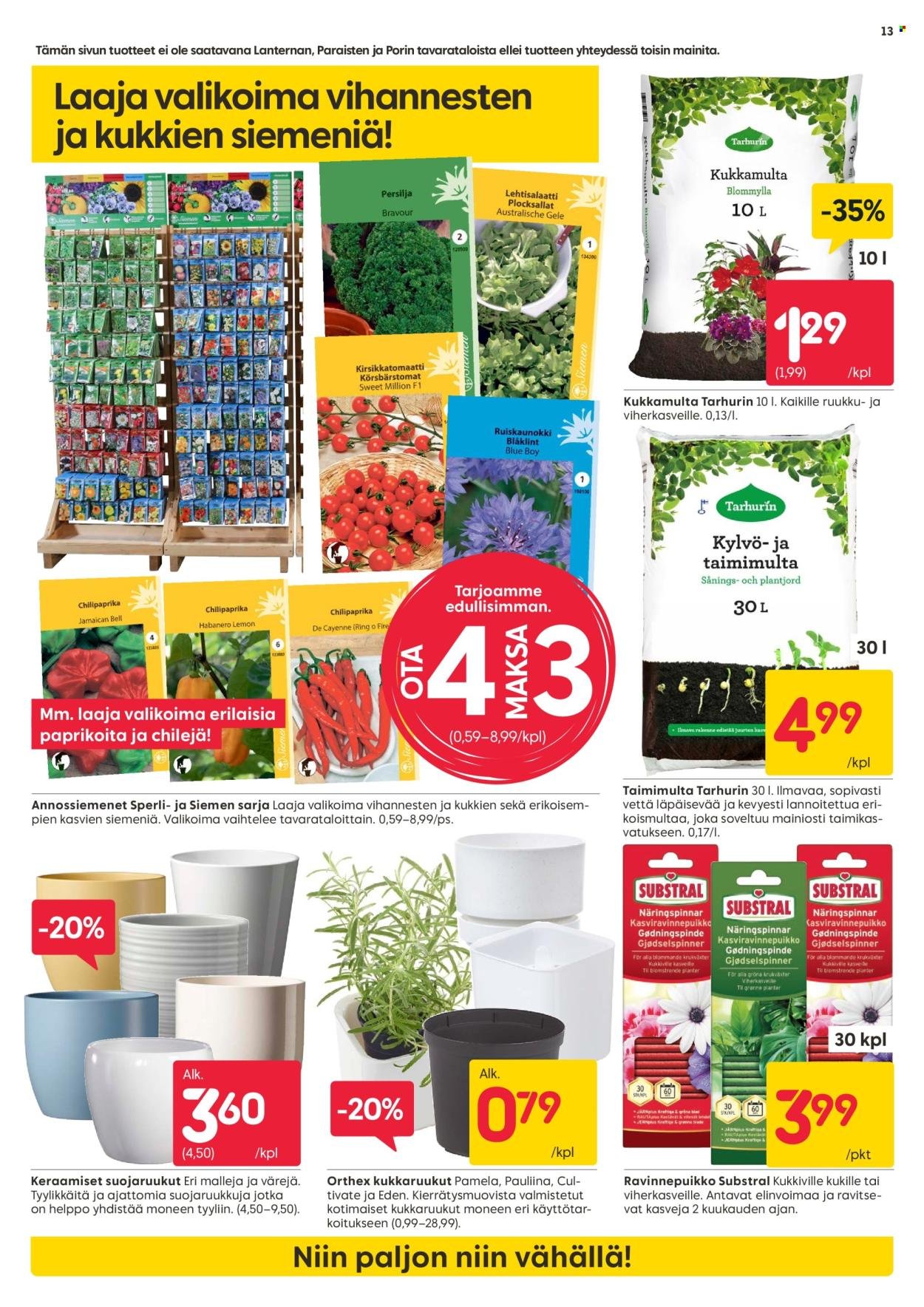 RUSTA tarjoukset - Alkaen MA 16.2.2026