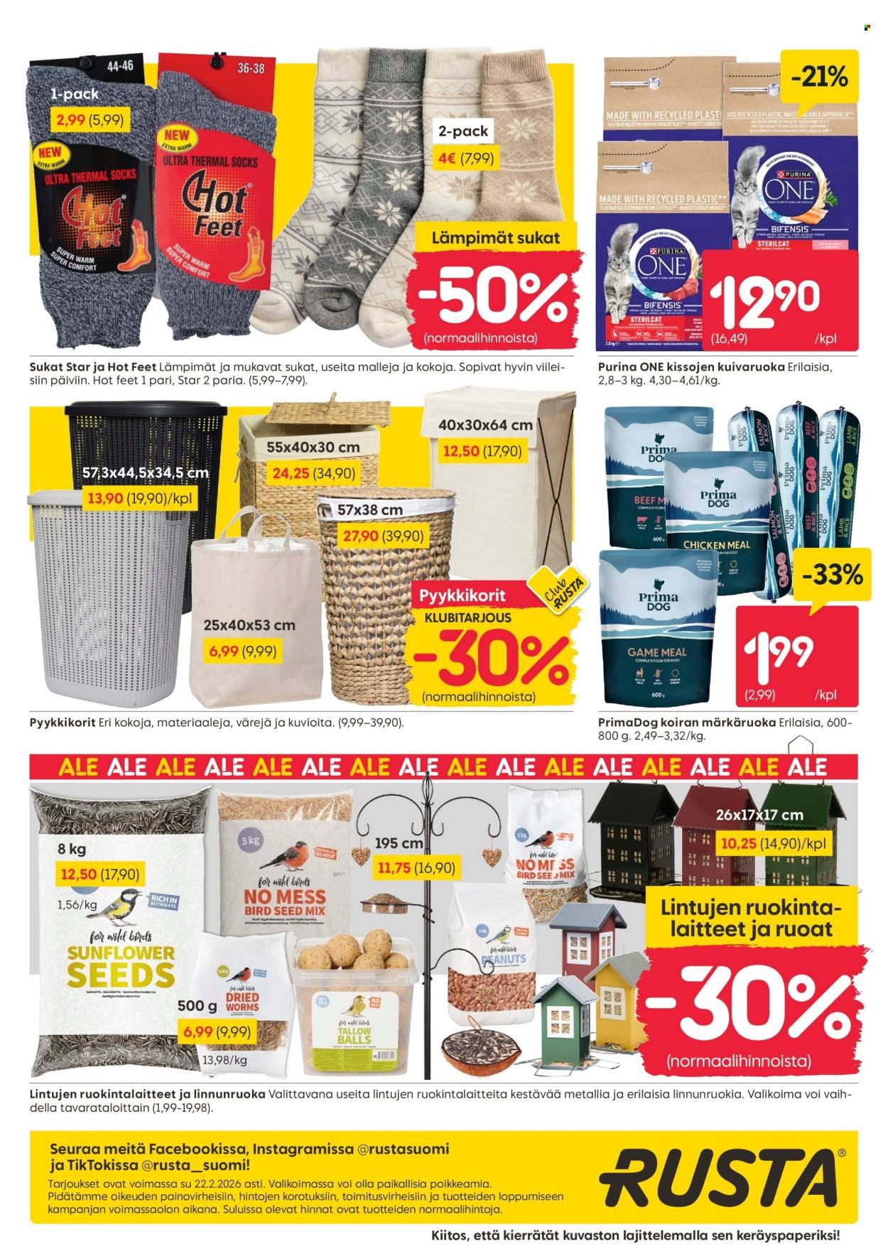 RUSTA tarjoukset - Alkaen MA 16.2.2026