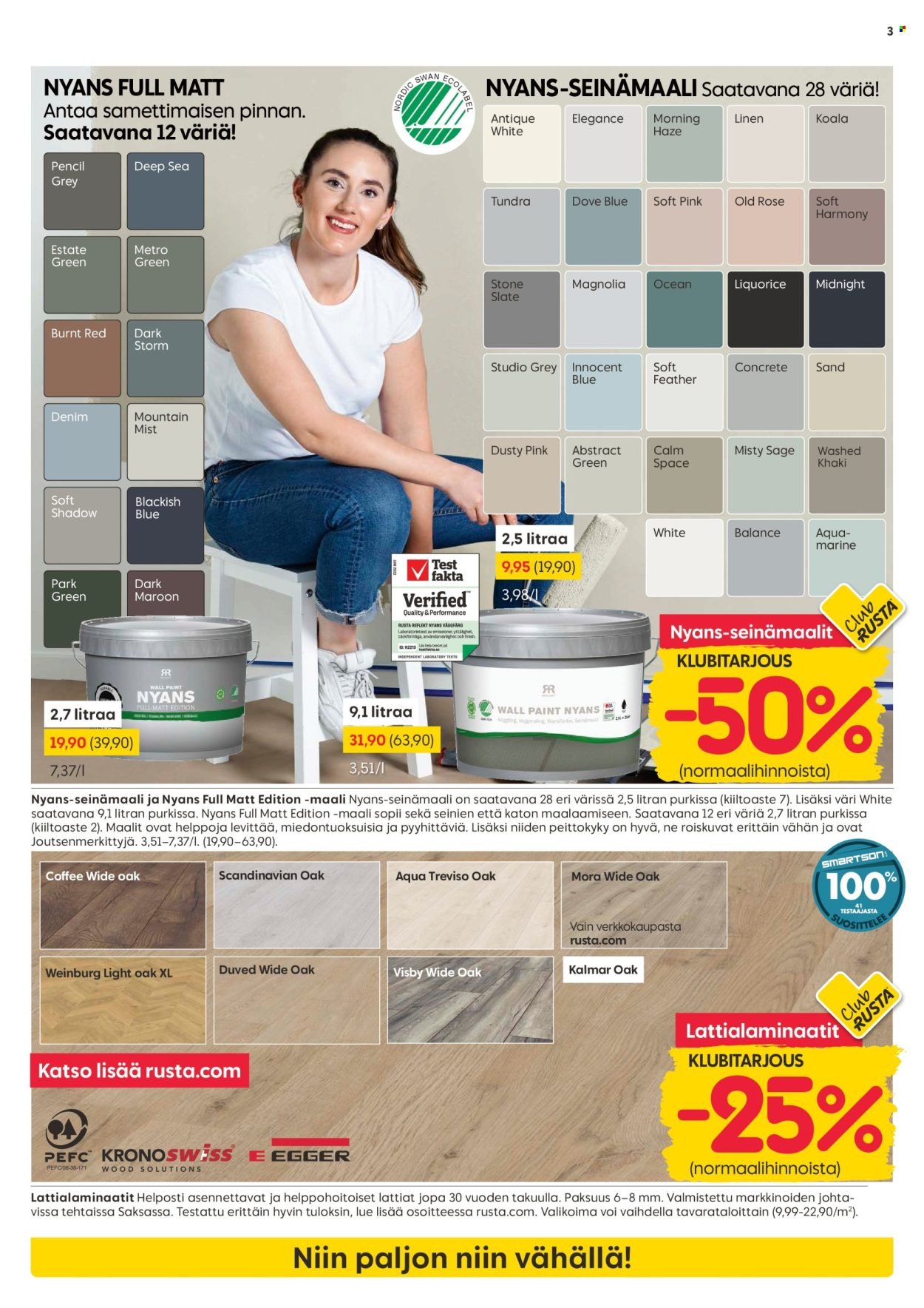 RUSTA tarjoukset - Alkaen MA 16.2.2026