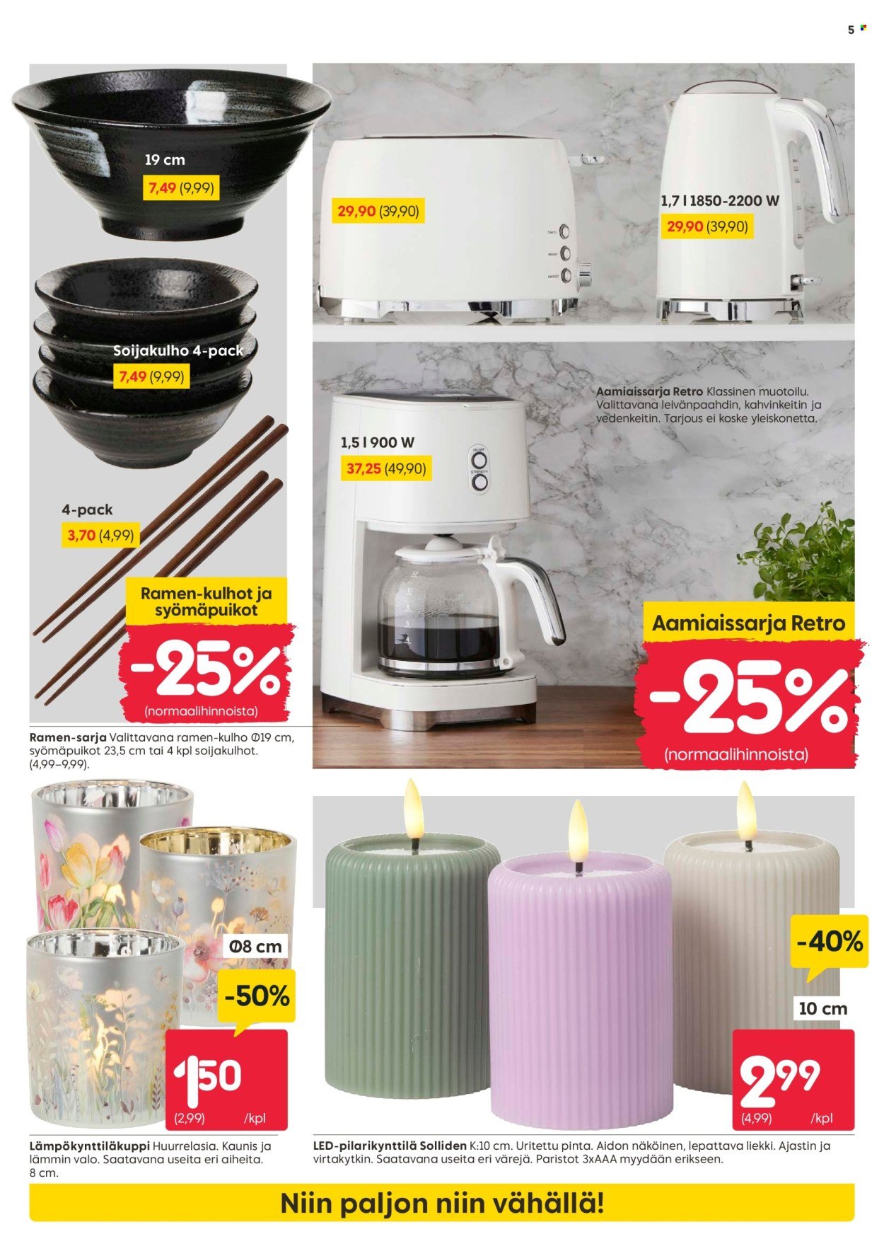 RUSTA tarjoukset - Alkaen MA 16.2.2026