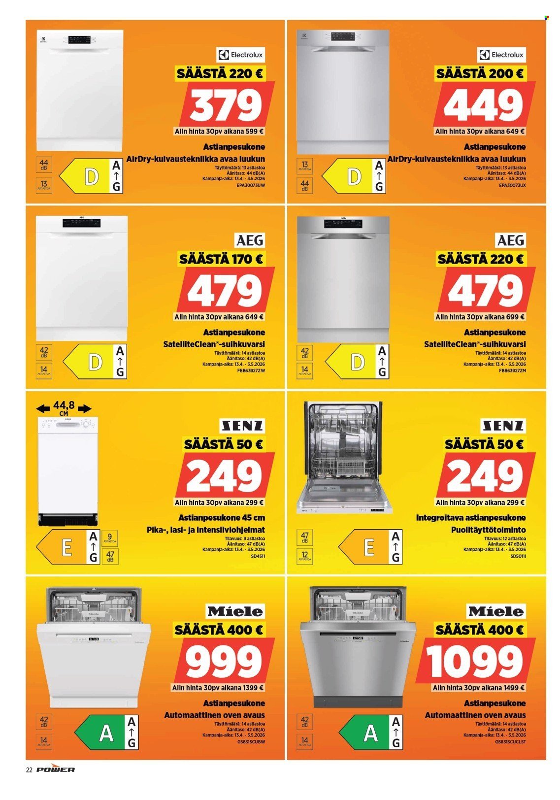 POWER tarjoukset - Huhtikuu 2026