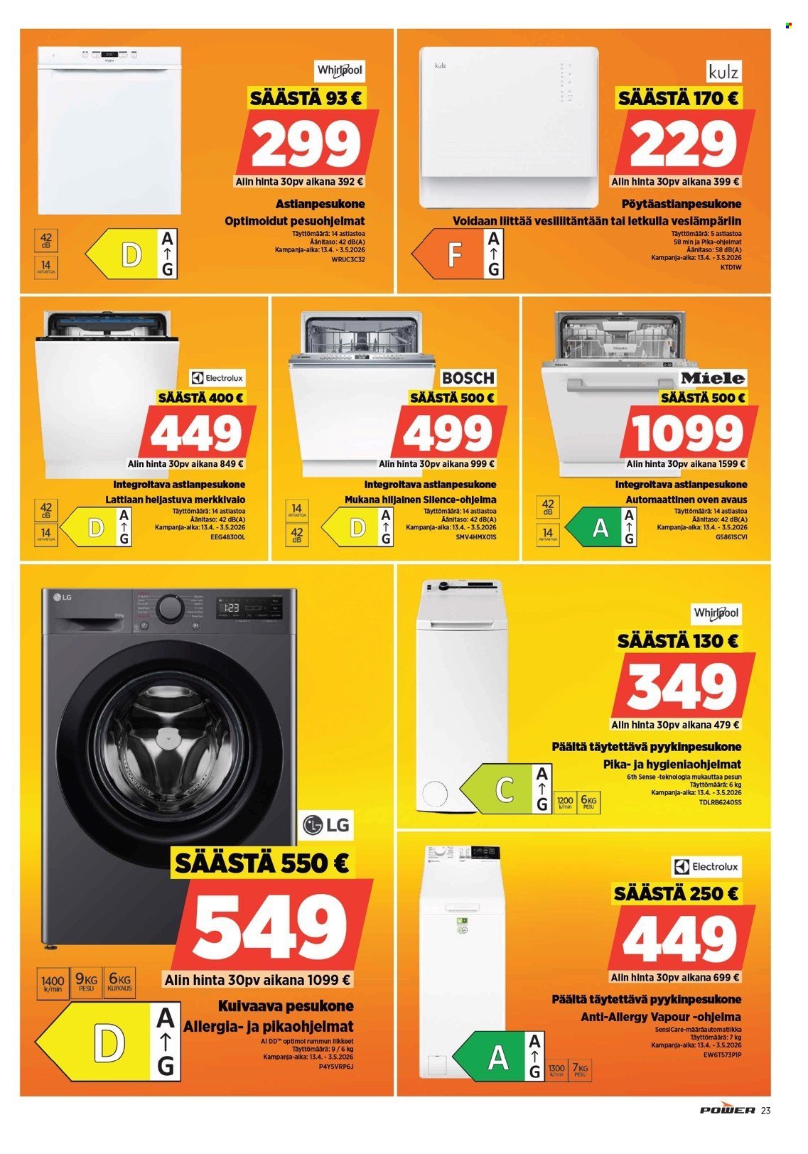 POWER tarjoukset - Huhtikuu 2026
