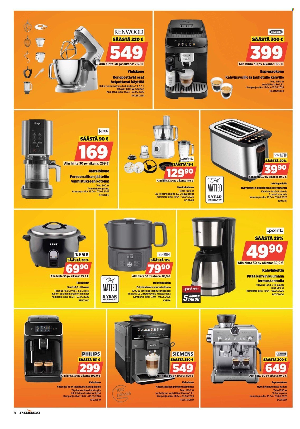 POWER tarjoukset - Huhtikuu 2026
