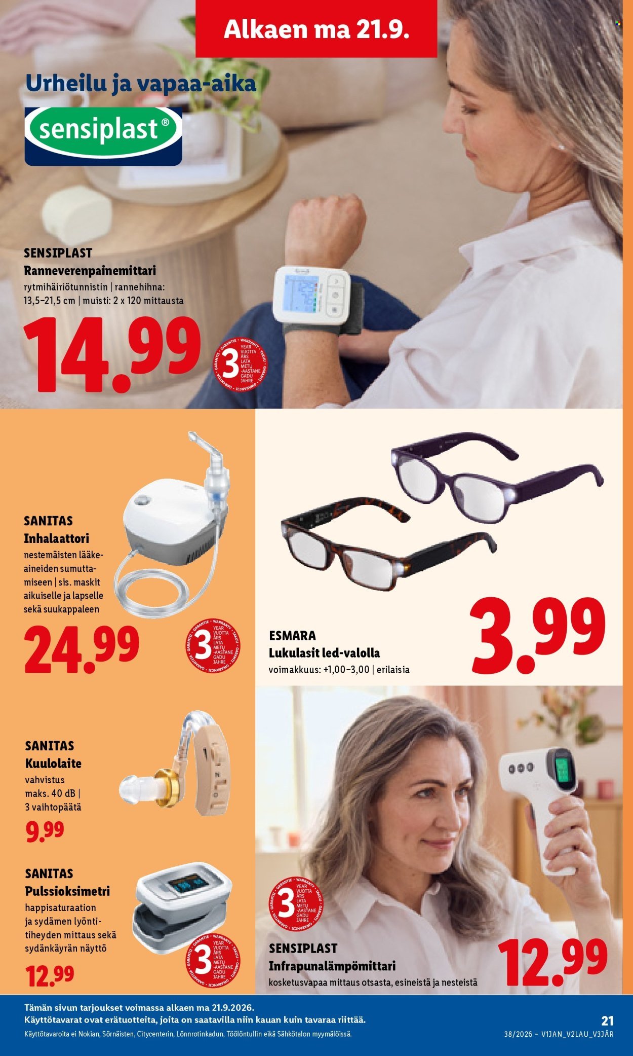 LIDL tarjoukset - Alkaen MA 21.9.2026