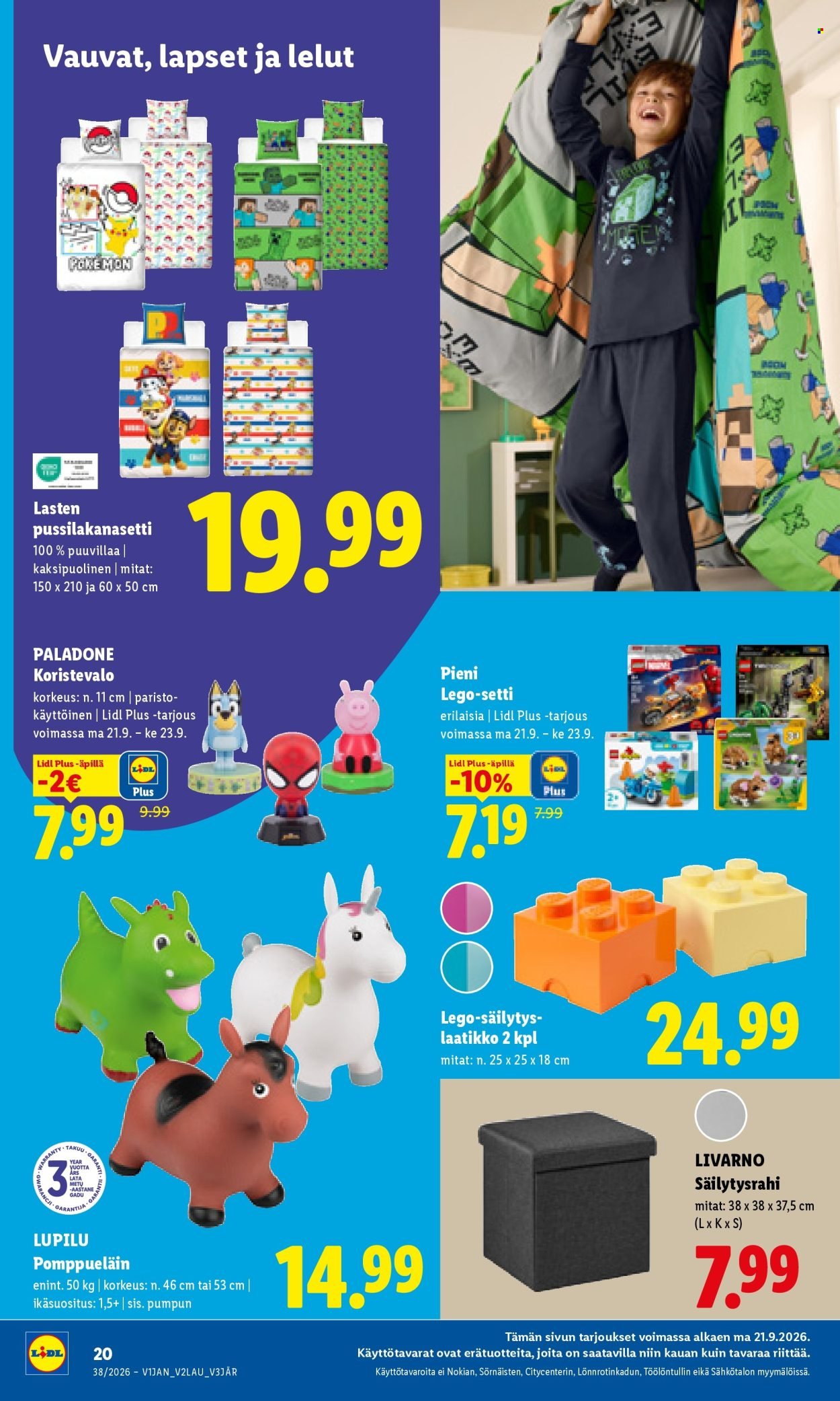 LIDL tarjoukset - Alkaen MA 21.9.2026