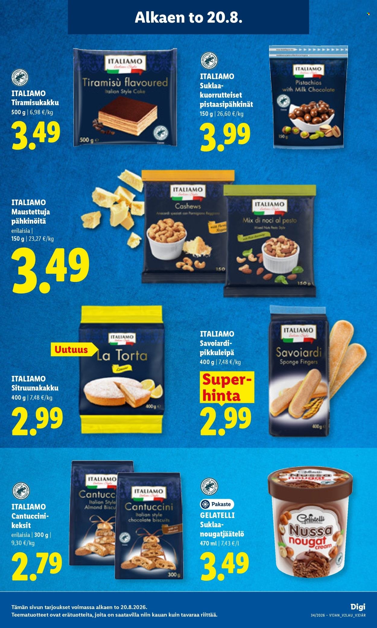 LIDL tarjoukset - Alkaen TO 20.8.2026