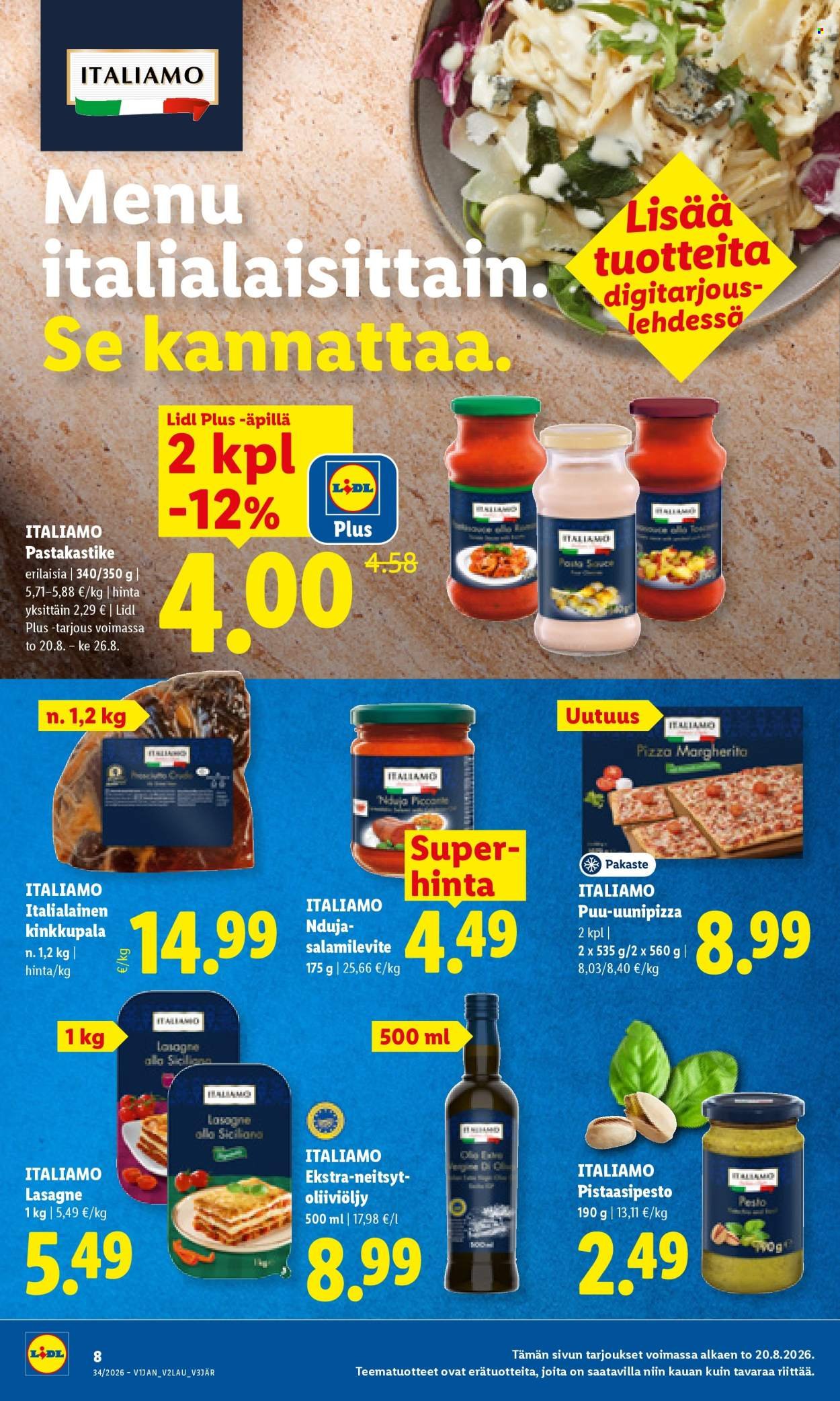LIDL tarjoukset - Alkaen TO 20.8.2026