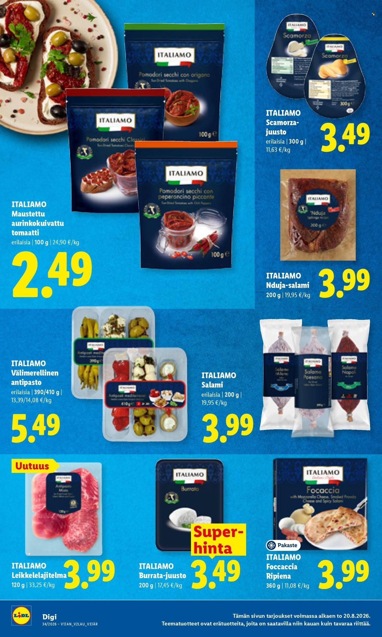 LIDL tarjoukset - Alkaen TO 20.8.2026
