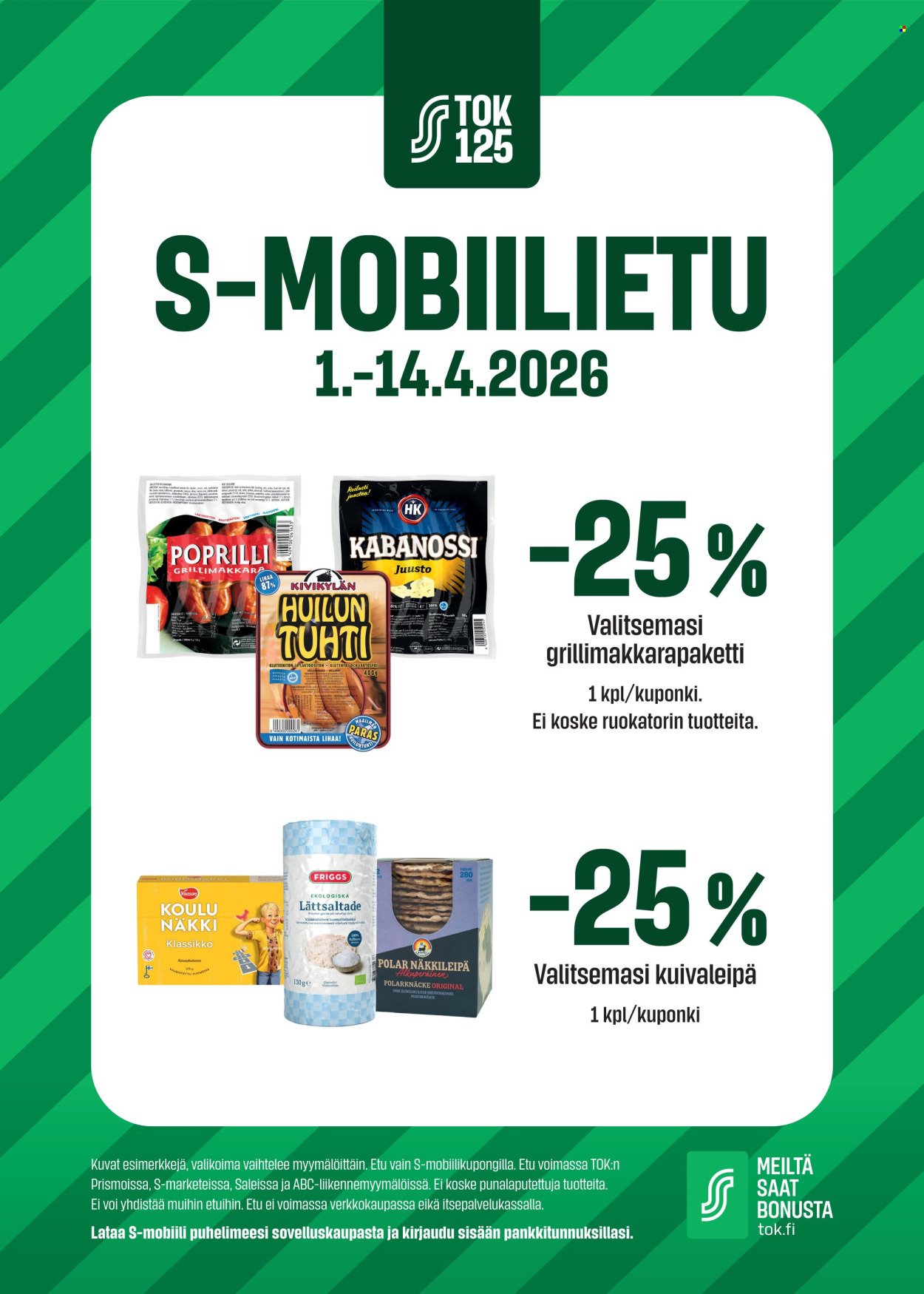 S-MARKET tarjoukset - S-mobiiliedut